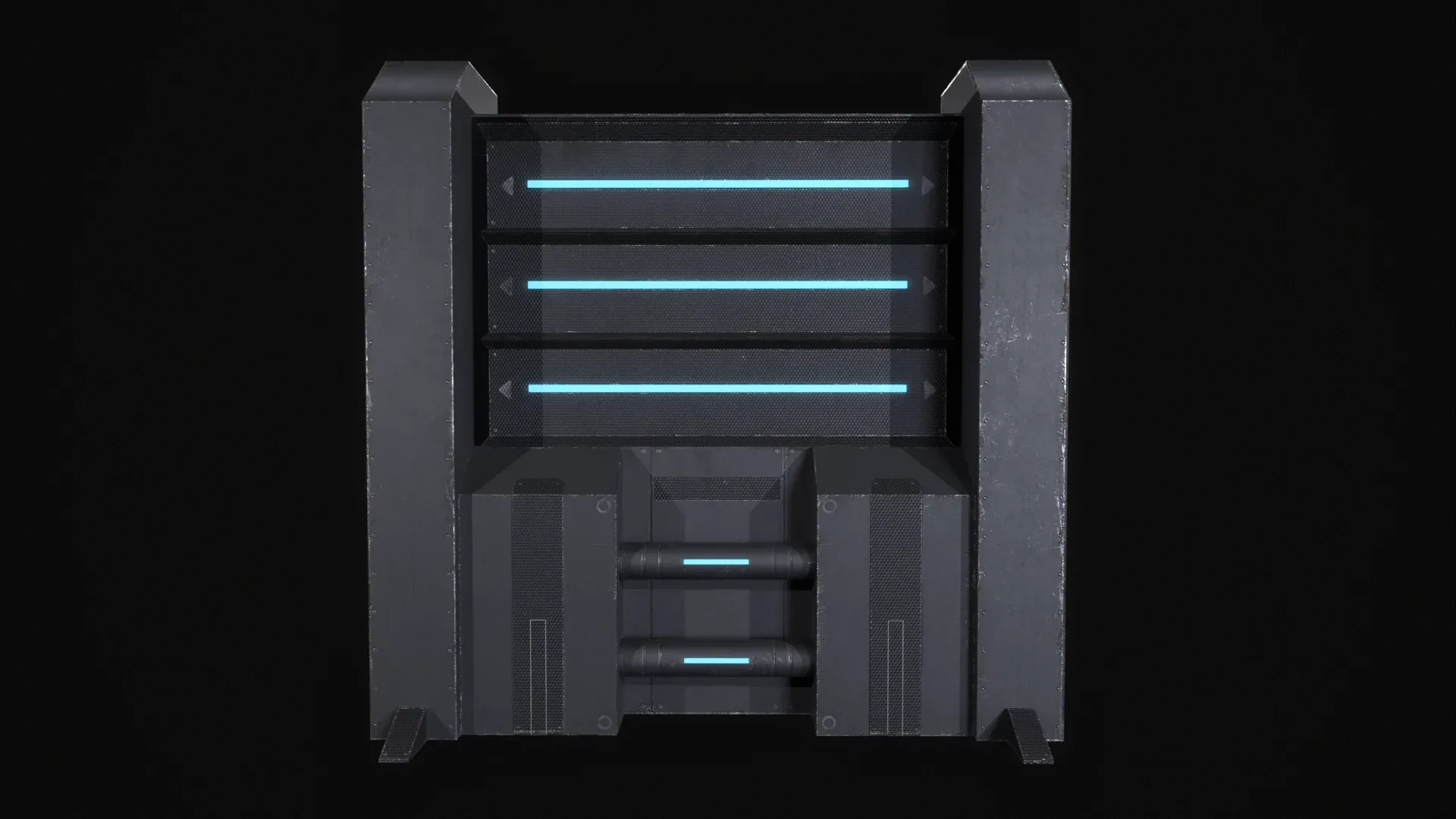 Sci-Fi Modular Wall Panels Pack