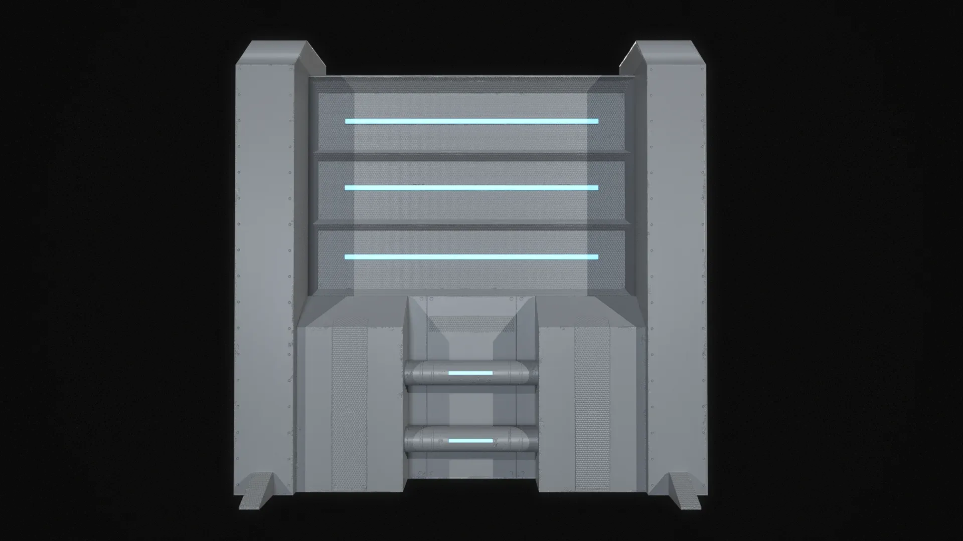 Sci-Fi Modular Wall Panels Pack