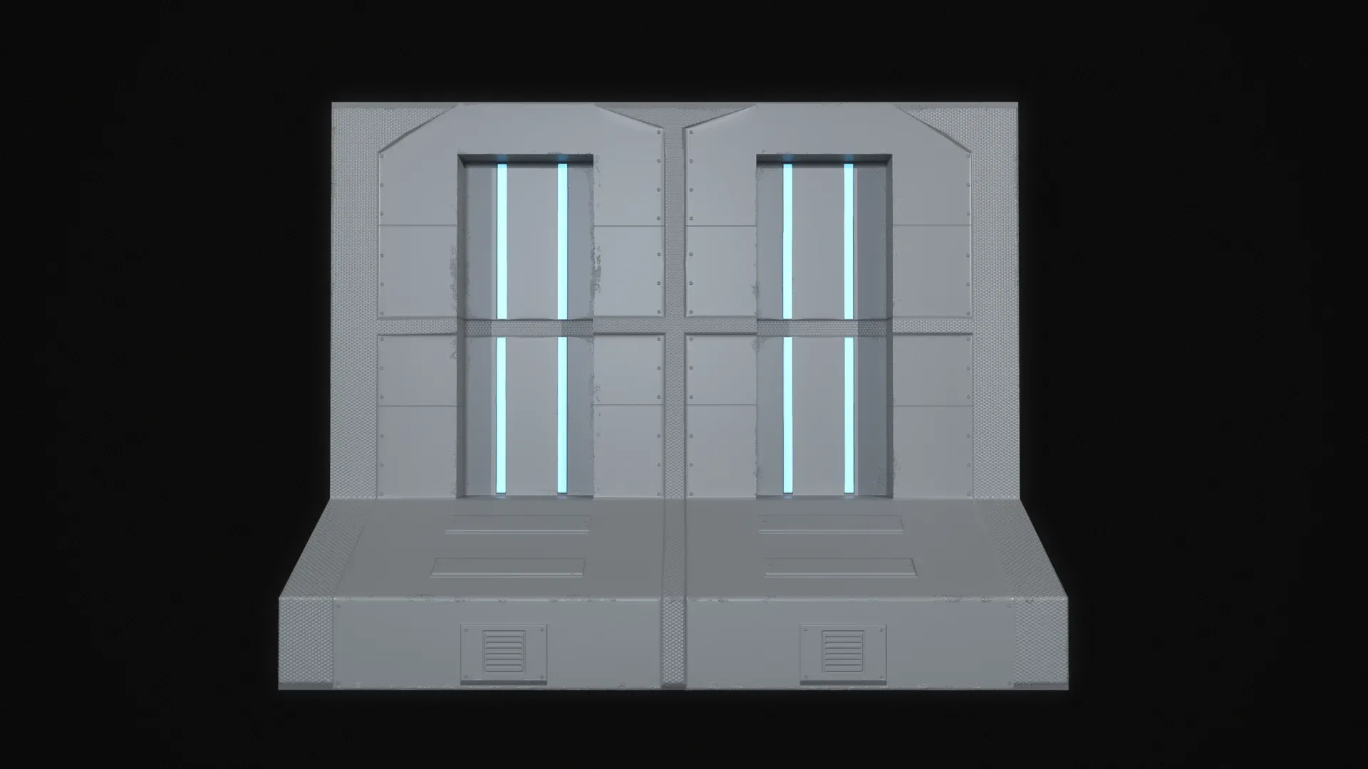 Sci-Fi Modular Wall Panels Pack