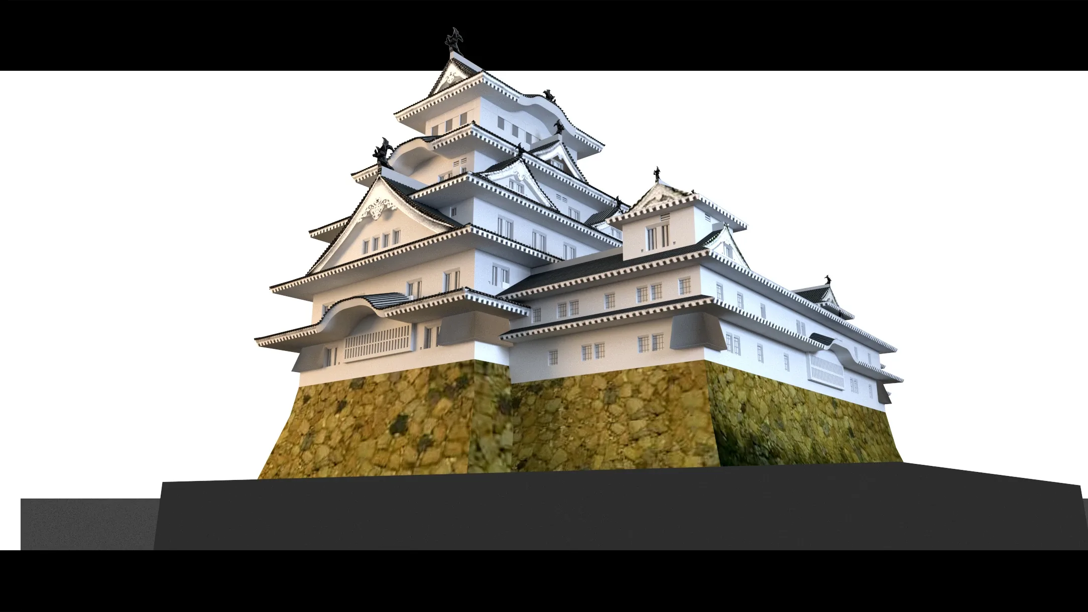 Himeji Castle- 3d Model