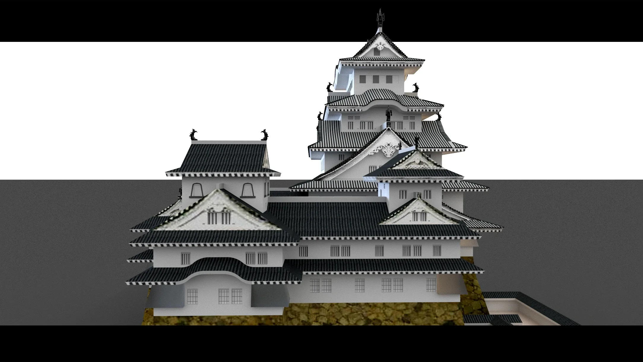 Himeji Castle- 3d Model