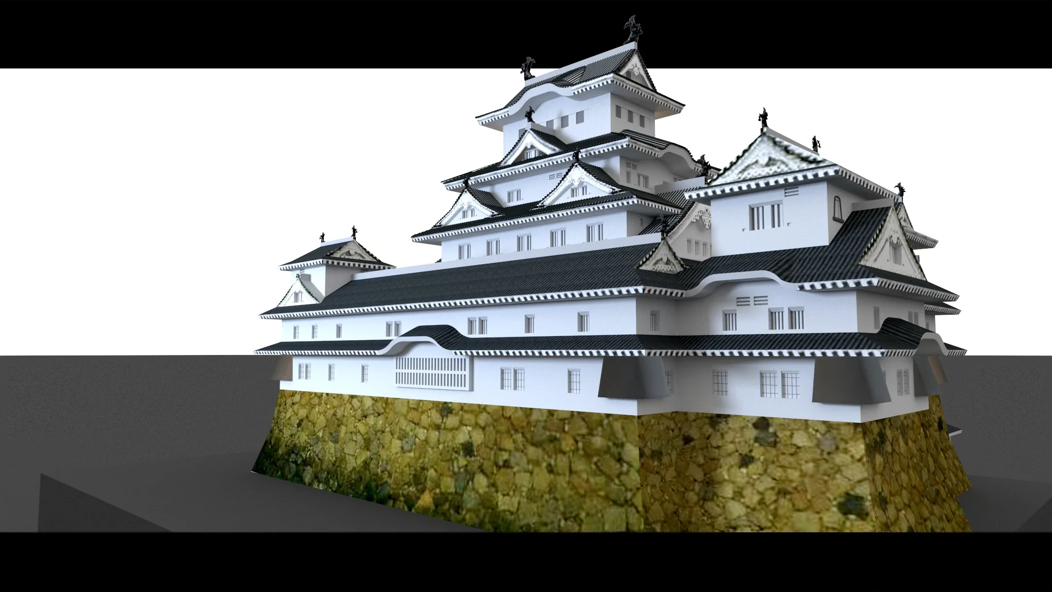 Himeji Castle- 3d Model