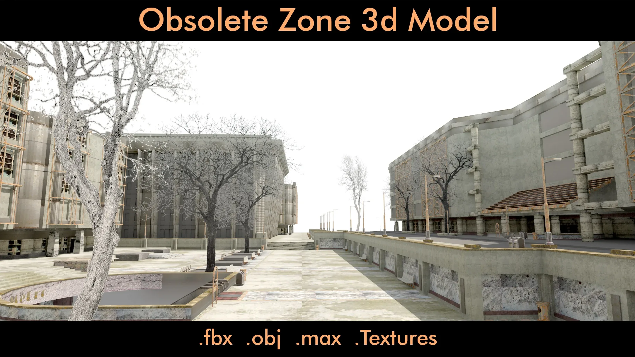 Obsolete Zone- 3d Model