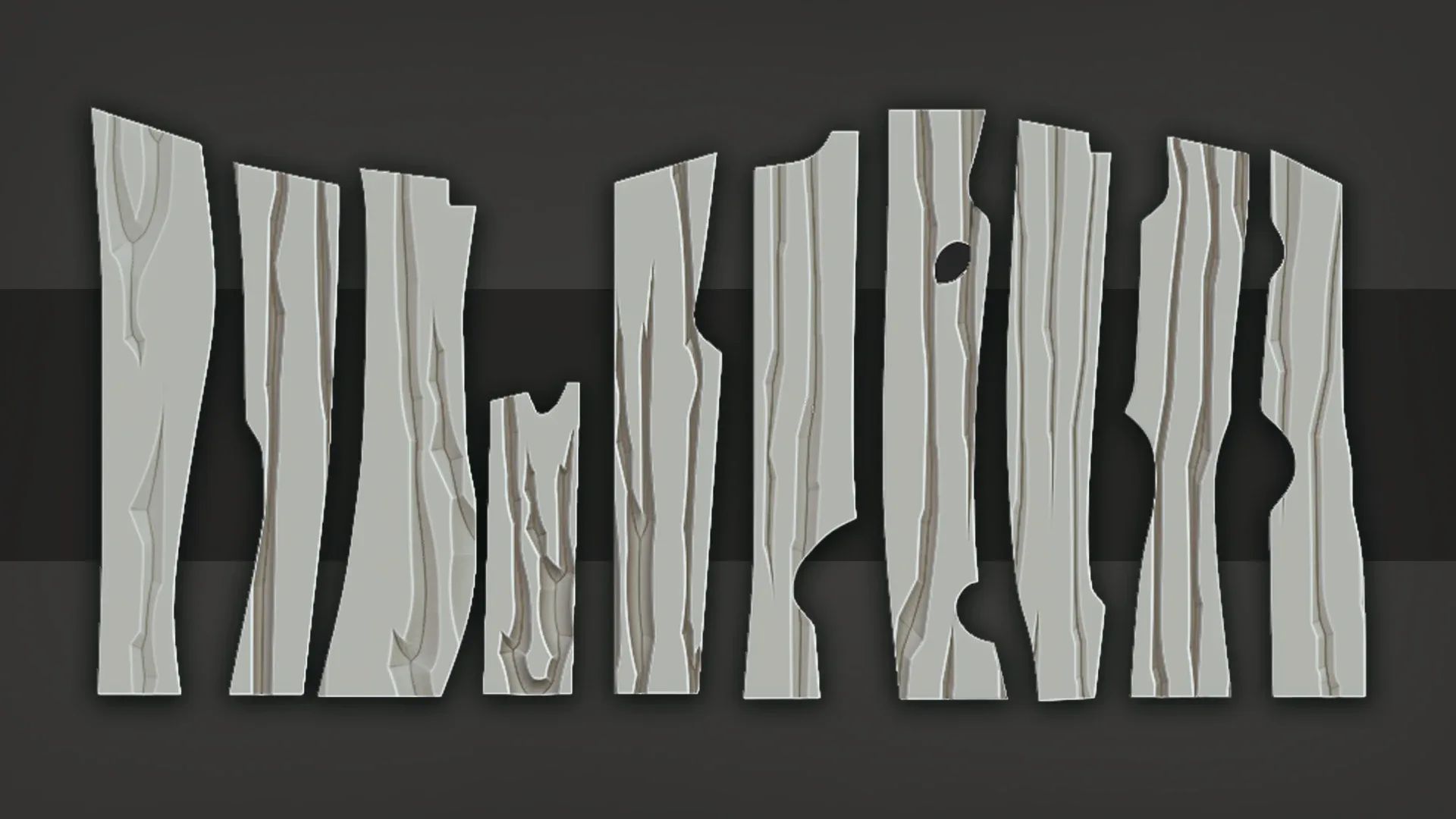 30 Imm Brushes Stylized boards