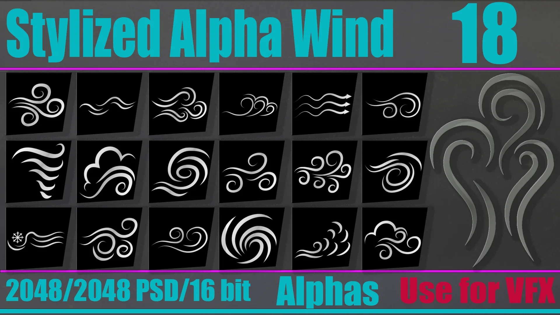 Stylized Alpha Wind