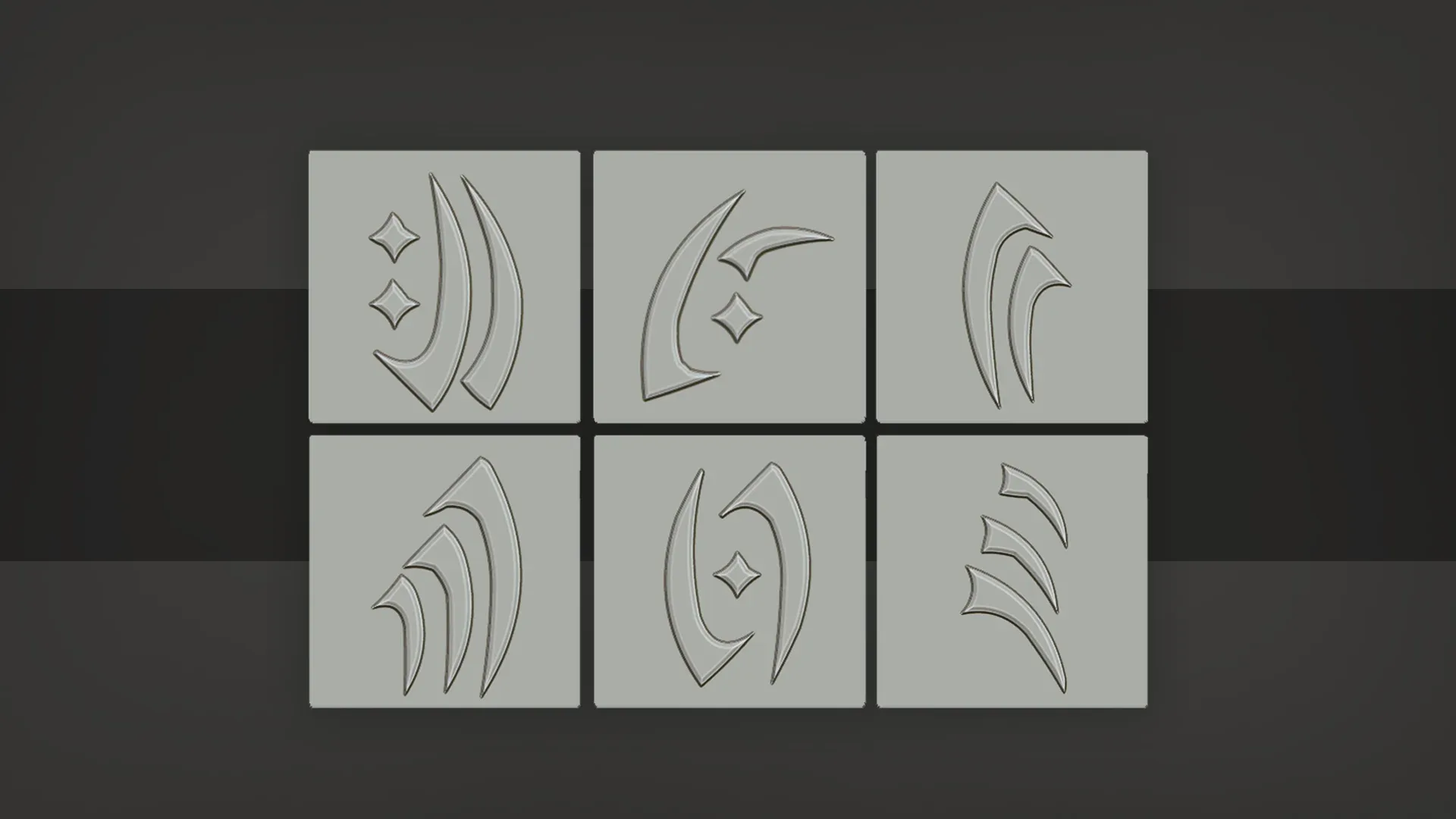 Stylized Magic Runes