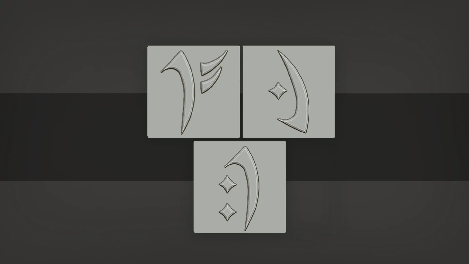 Stylized Magic Runes