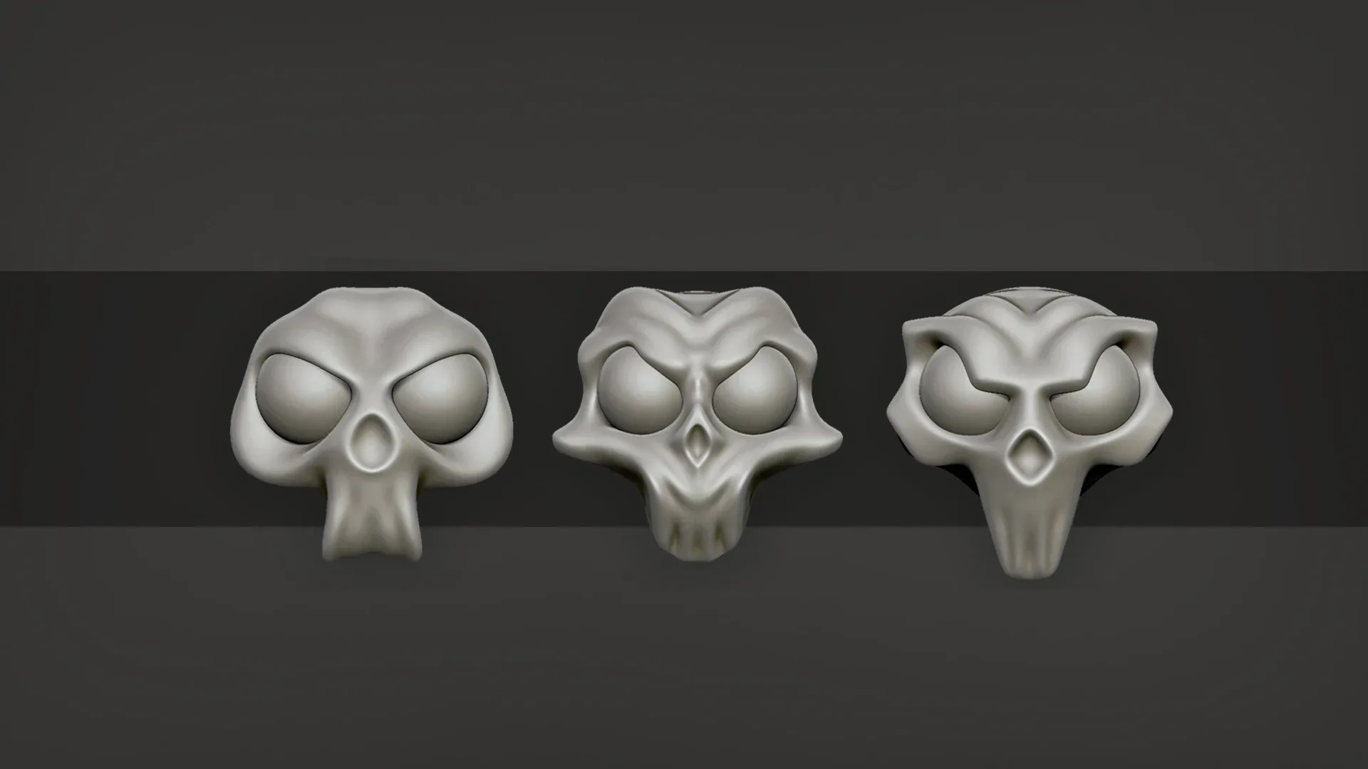 Stylized Skulls