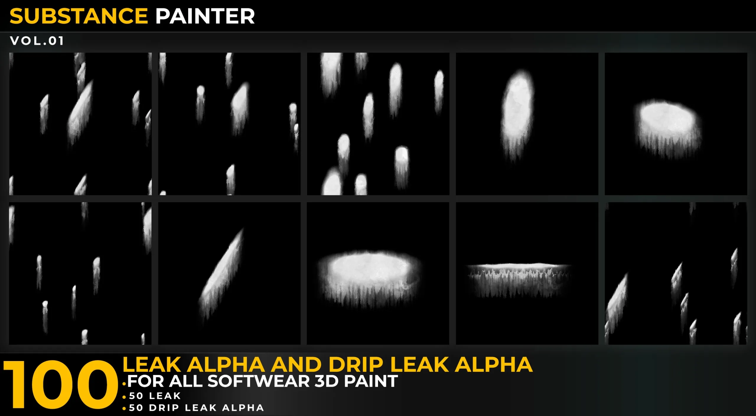 100 Leak Alpha And Drip Leak Vol 01