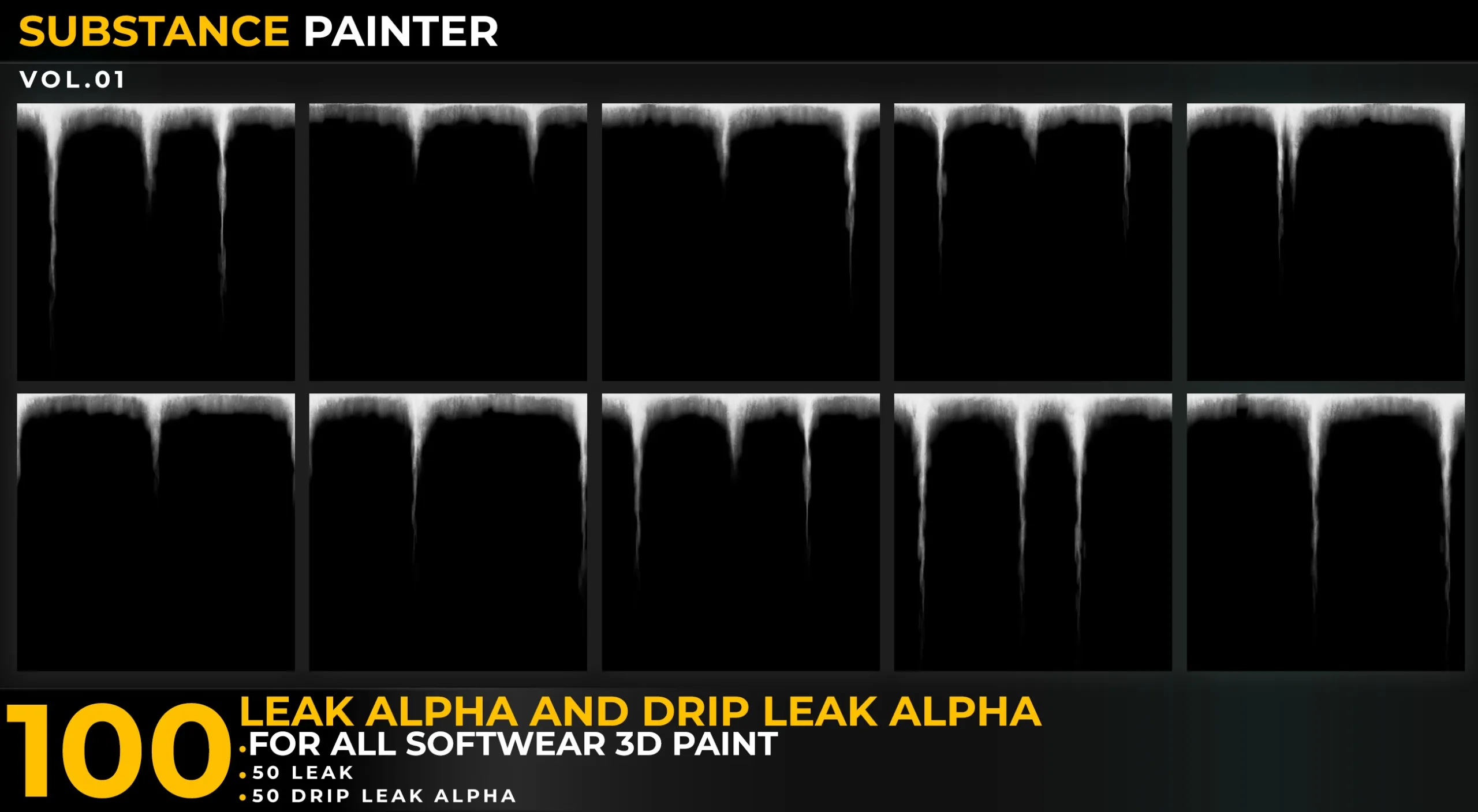 100 Leak Alpha And Drip Leak Vol 01