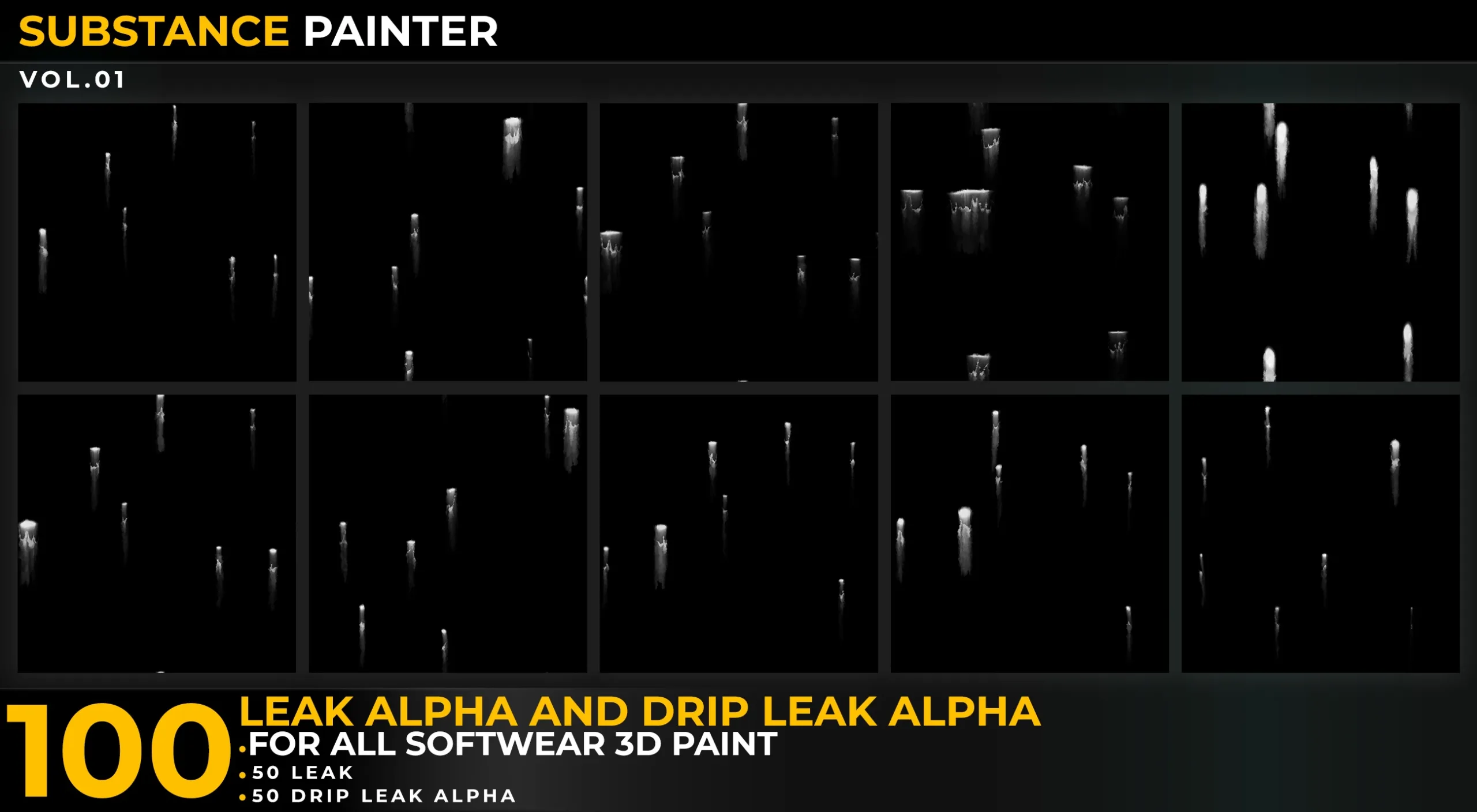 100 Leak Alpha And Drip Leak Vol 01