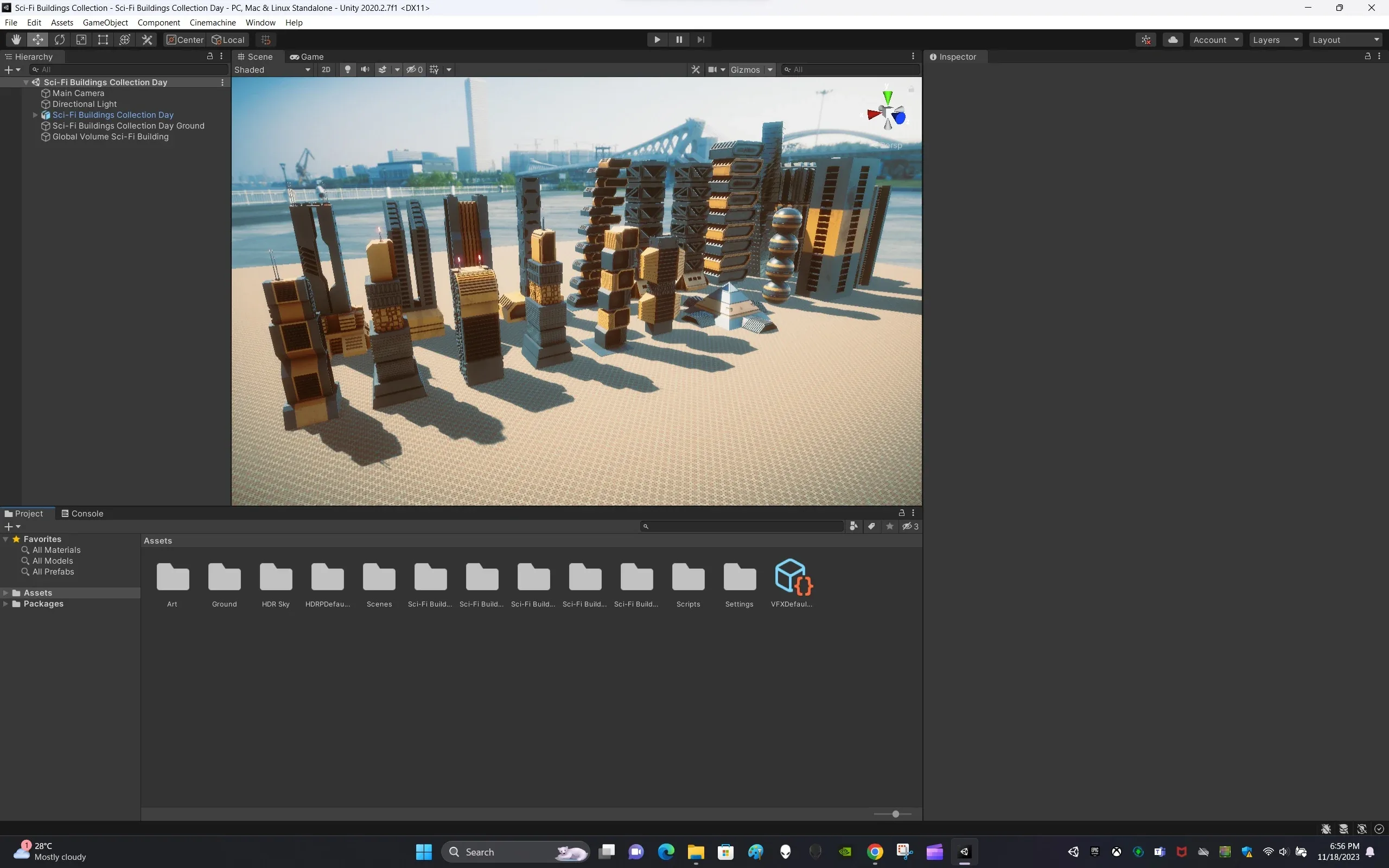 Sci-Fi Buildings Collection