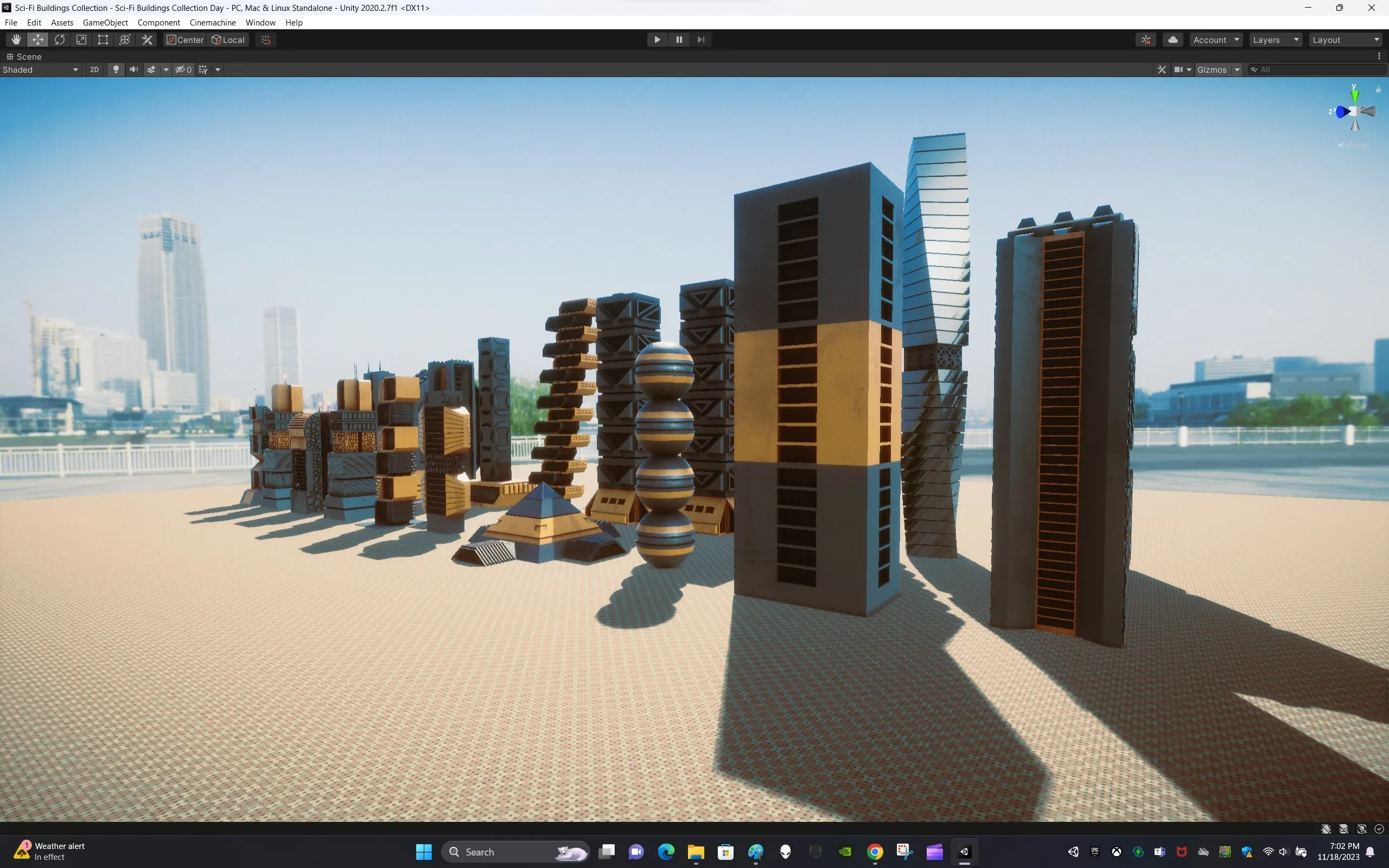 Sci-Fi Buildings Collection