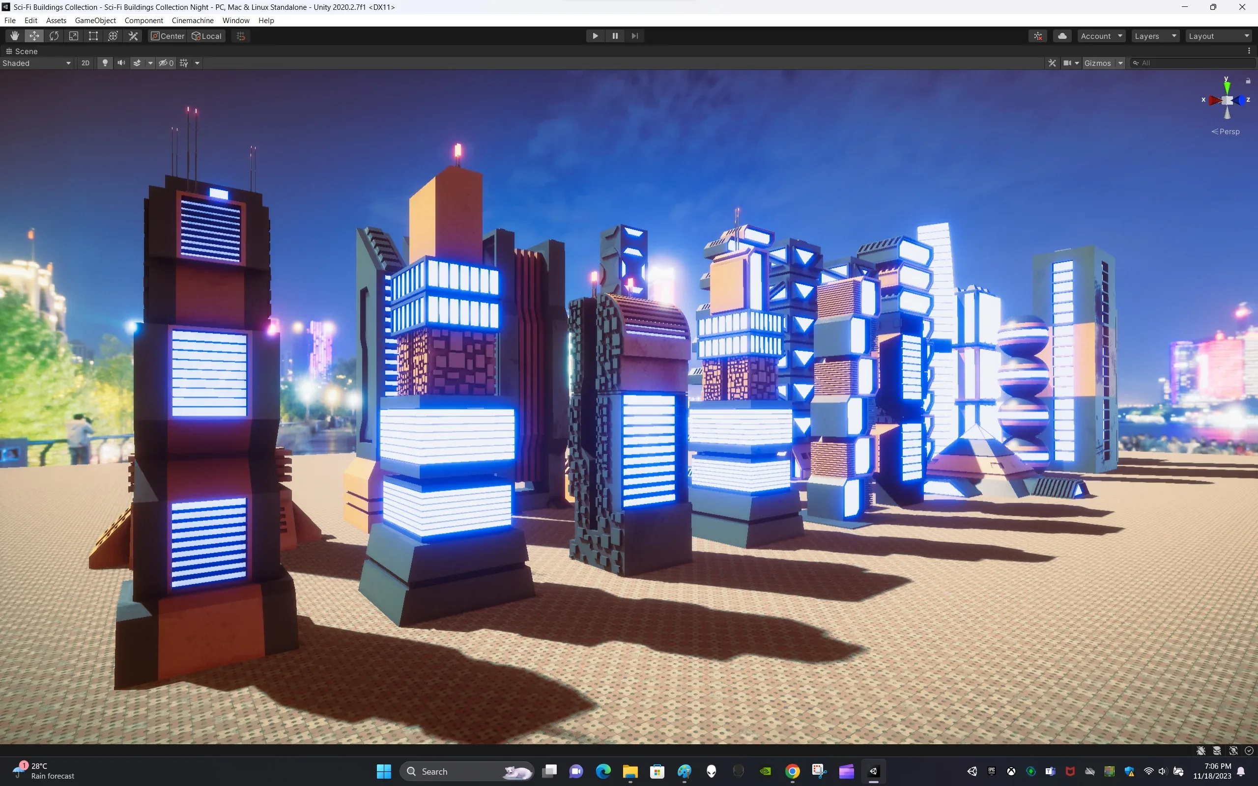 Sci-Fi Buildings Collection