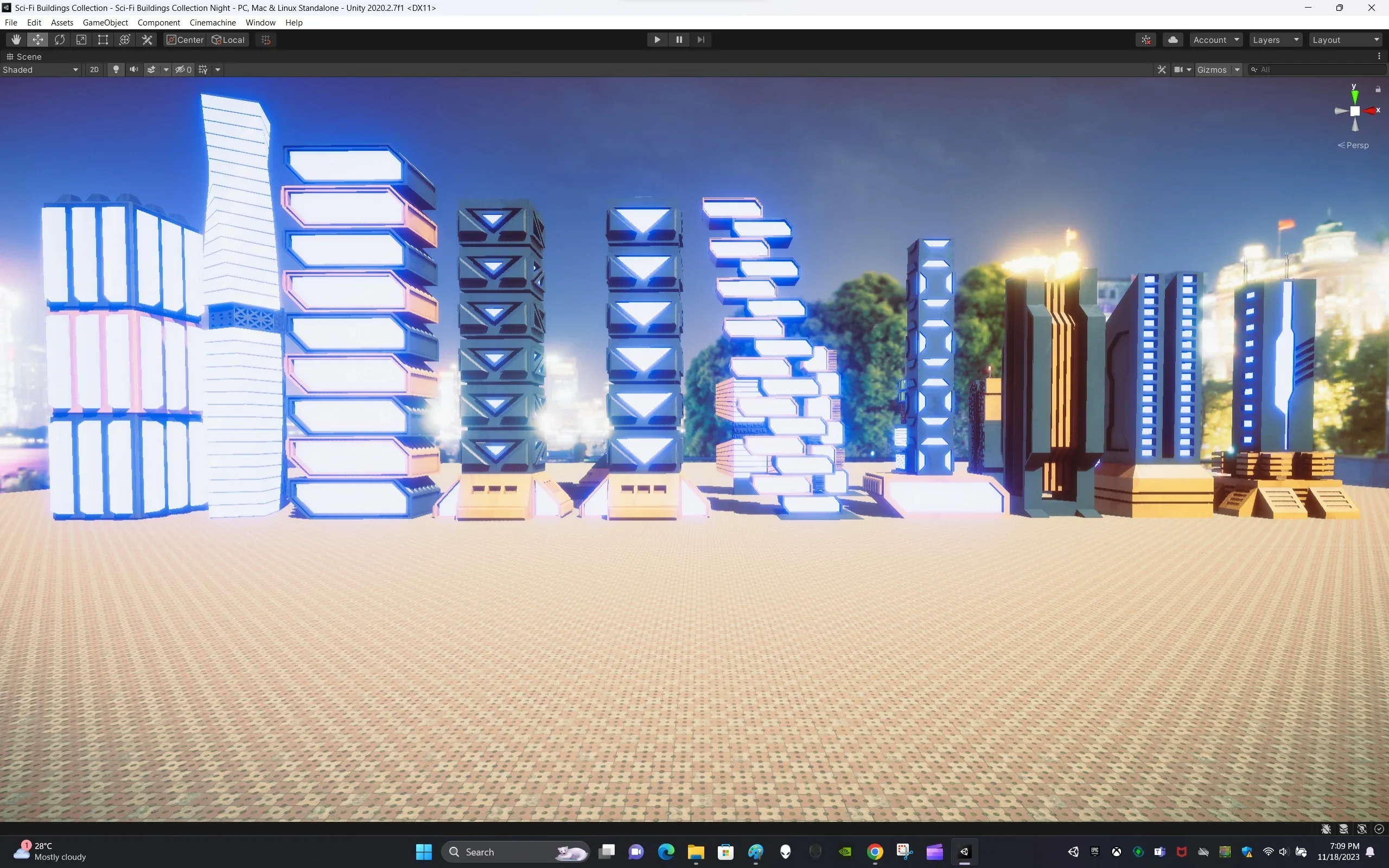 Sci-Fi Buildings Collection