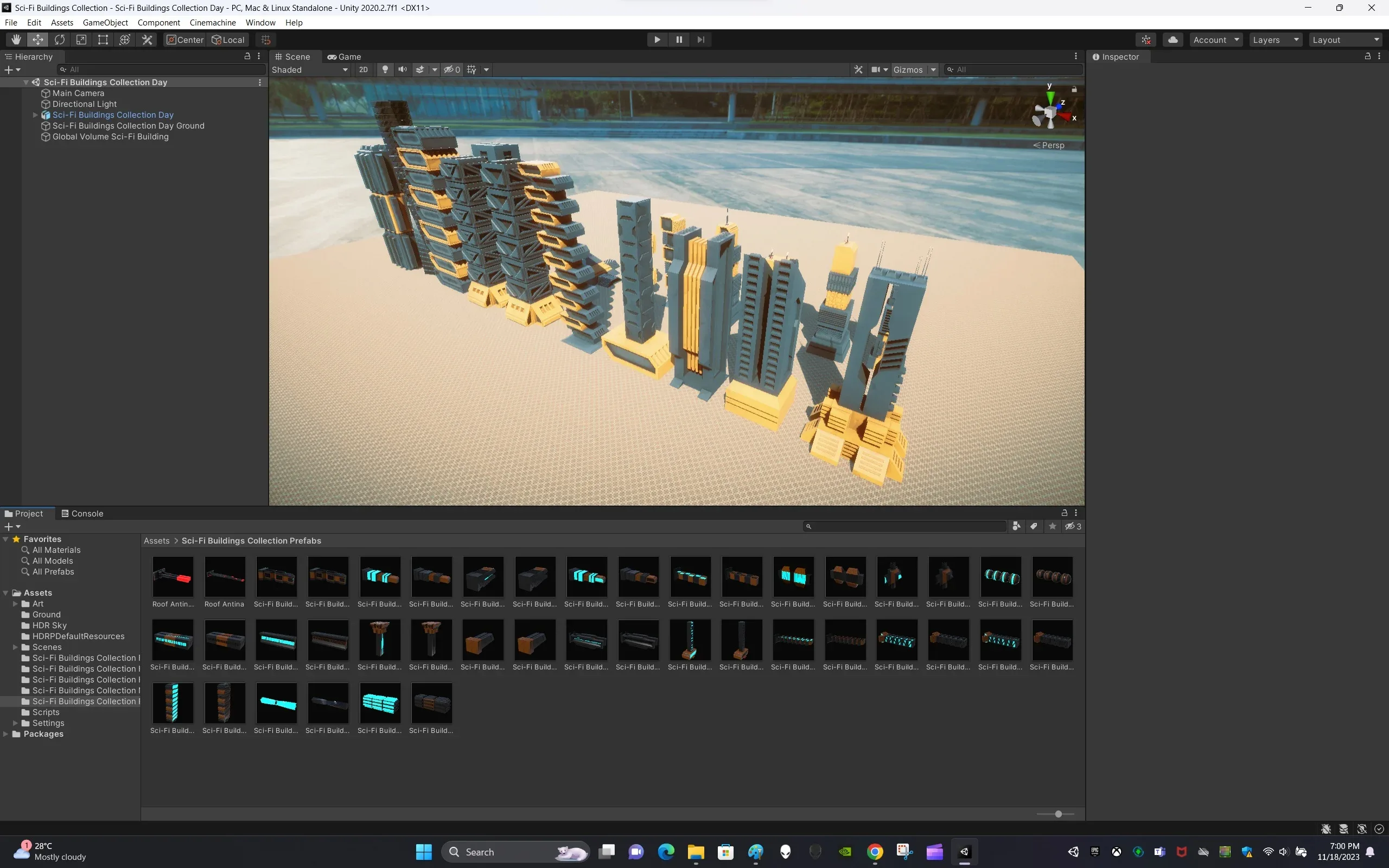 Sci-Fi Buildings Collection
