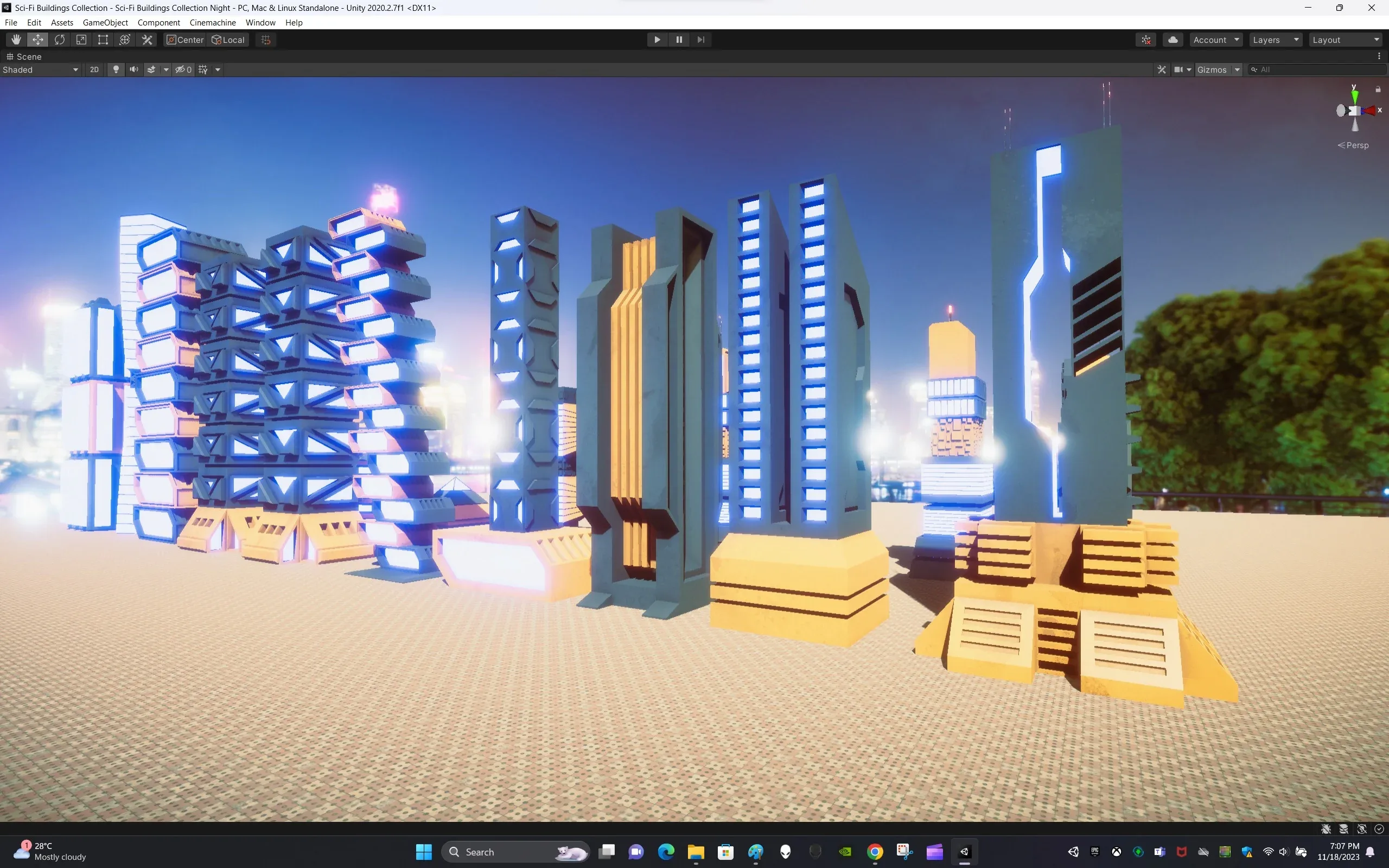 Sci-Fi Buildings Collection