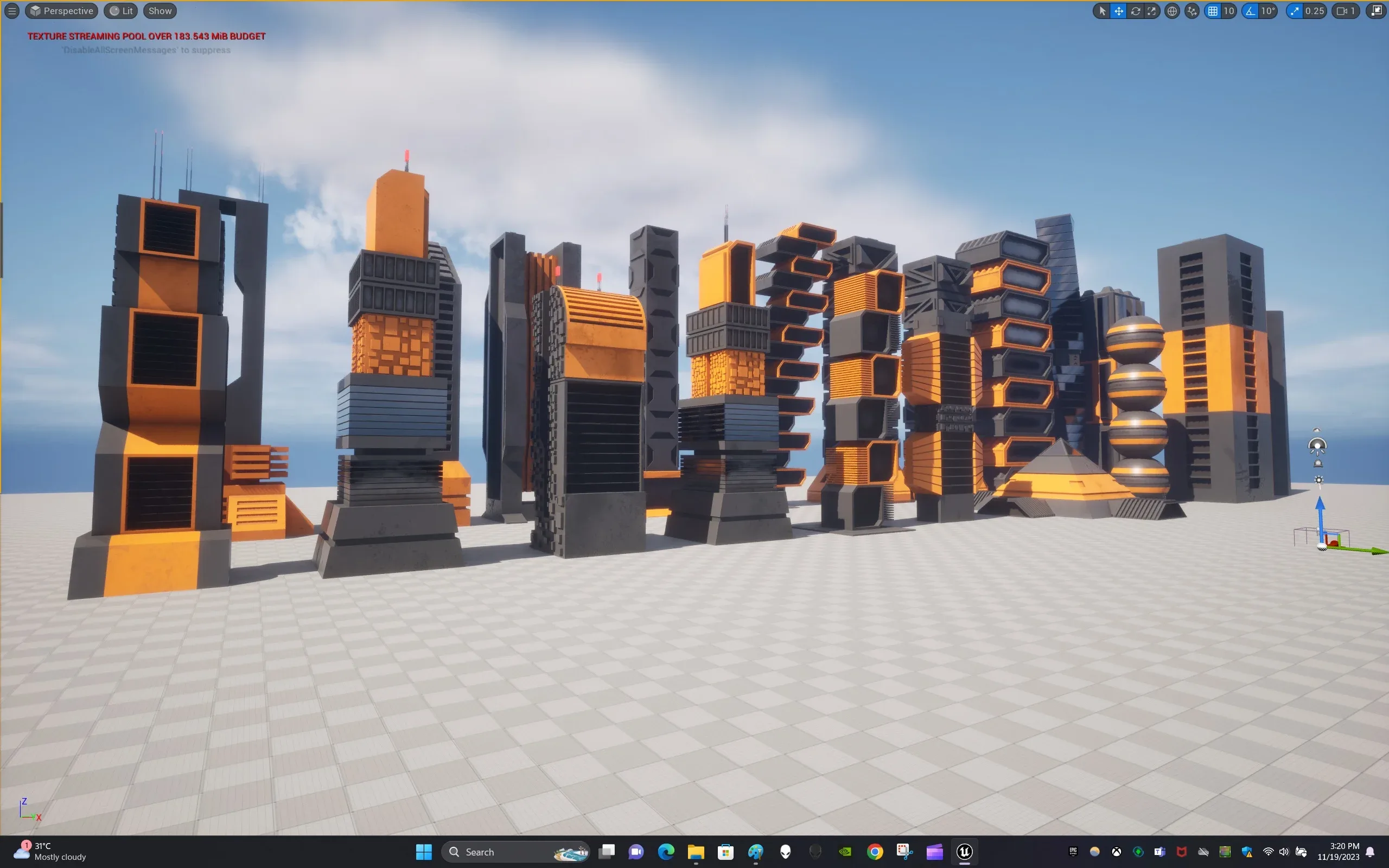 Sci-Fi Buildings Collection