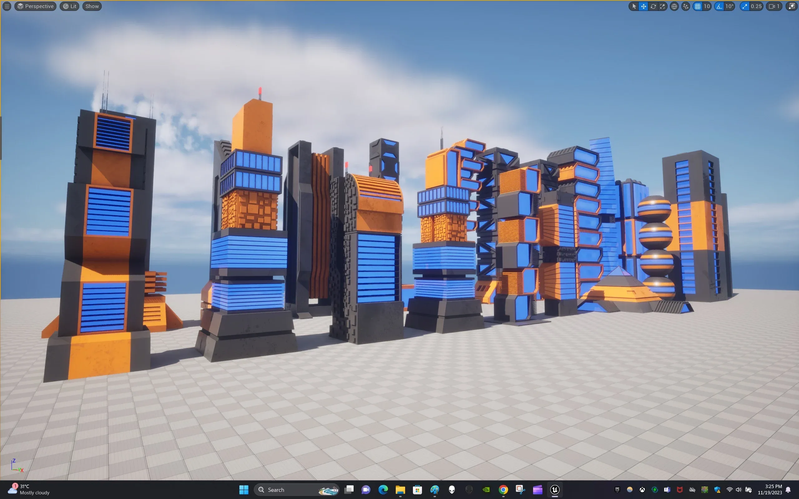 Sci-Fi Buildings Collection