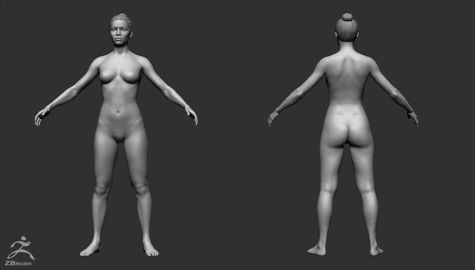 Female Custom Basemesh