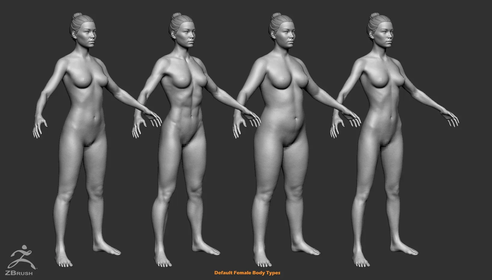 Female Custom Basemesh