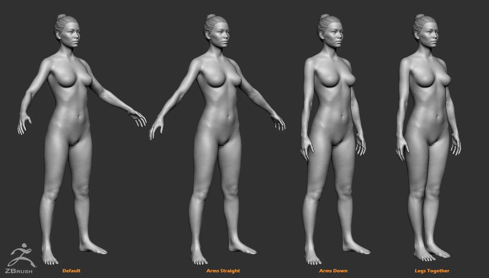 Female Custom Basemesh