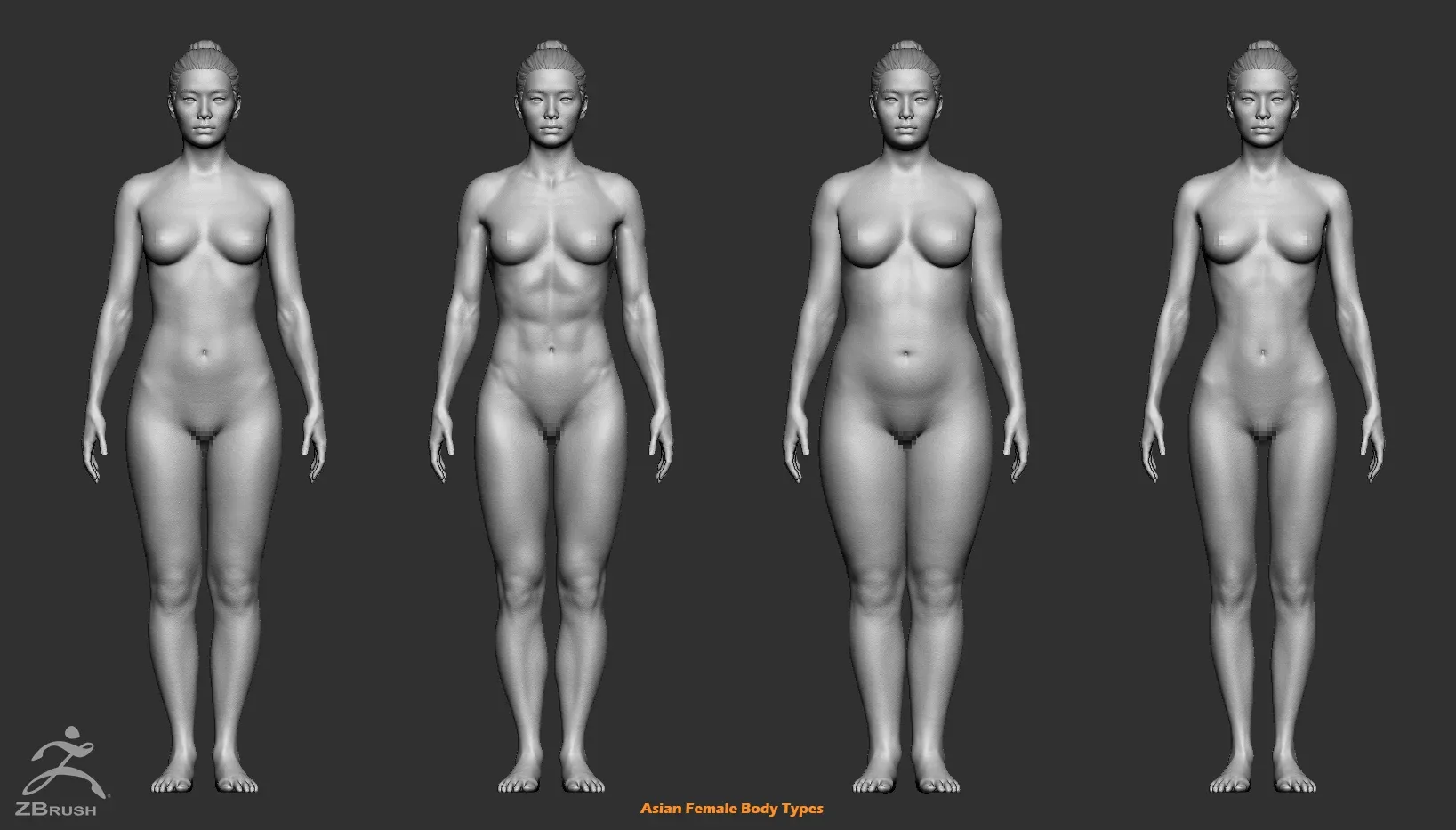 Female Custom Basemesh