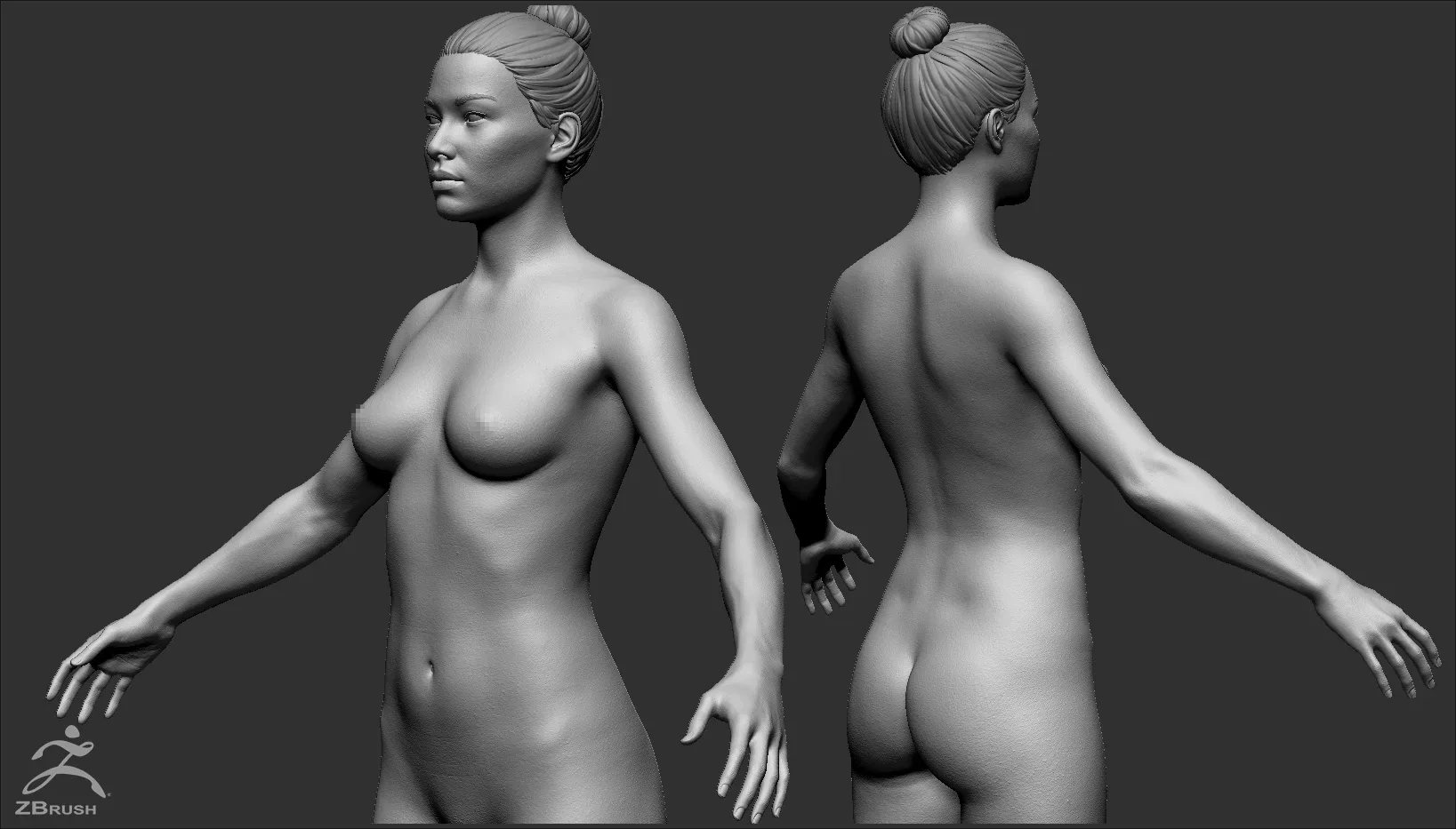 Female Custom Basemesh