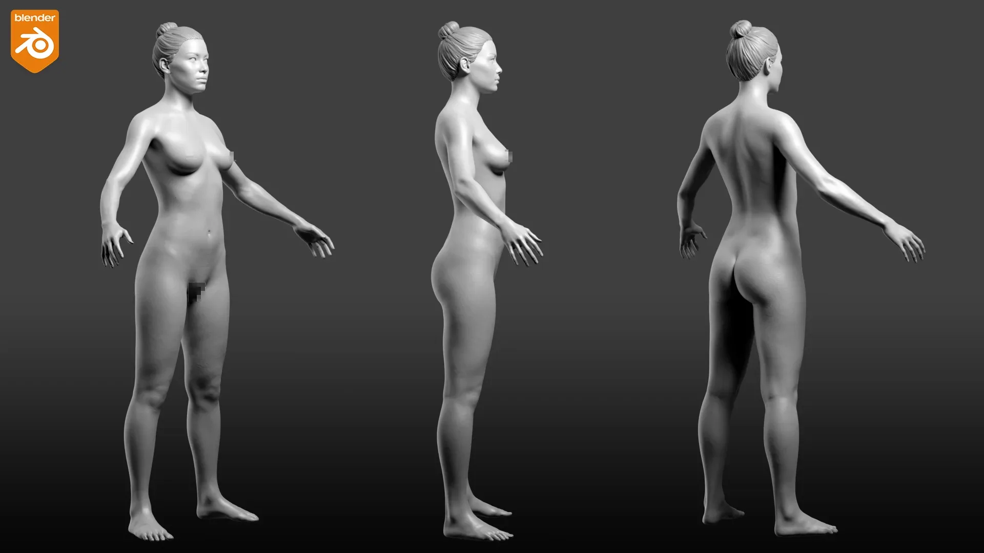 Female Custom Basemesh