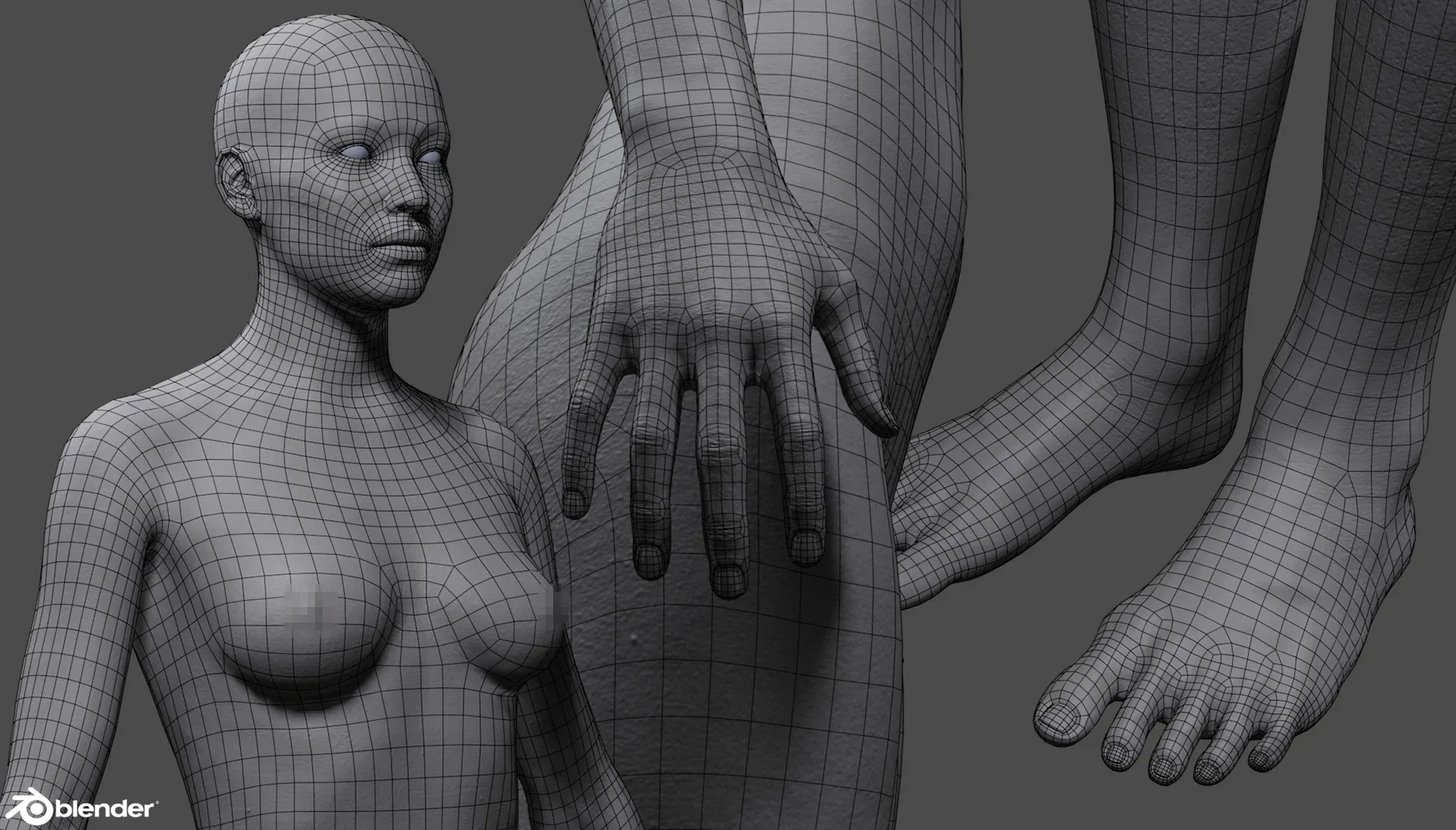 Female Custom Basemesh