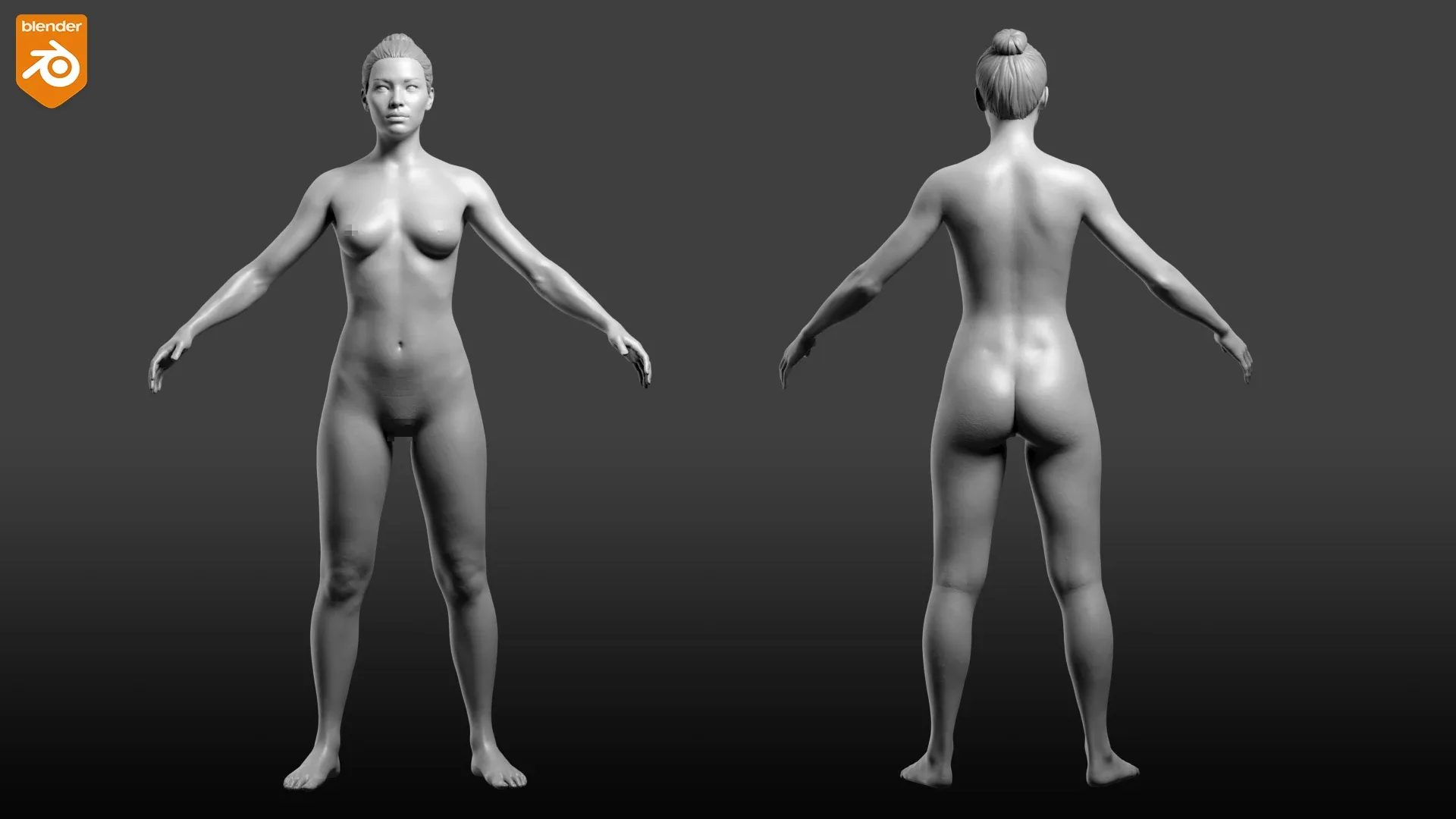 Female Custom Basemesh