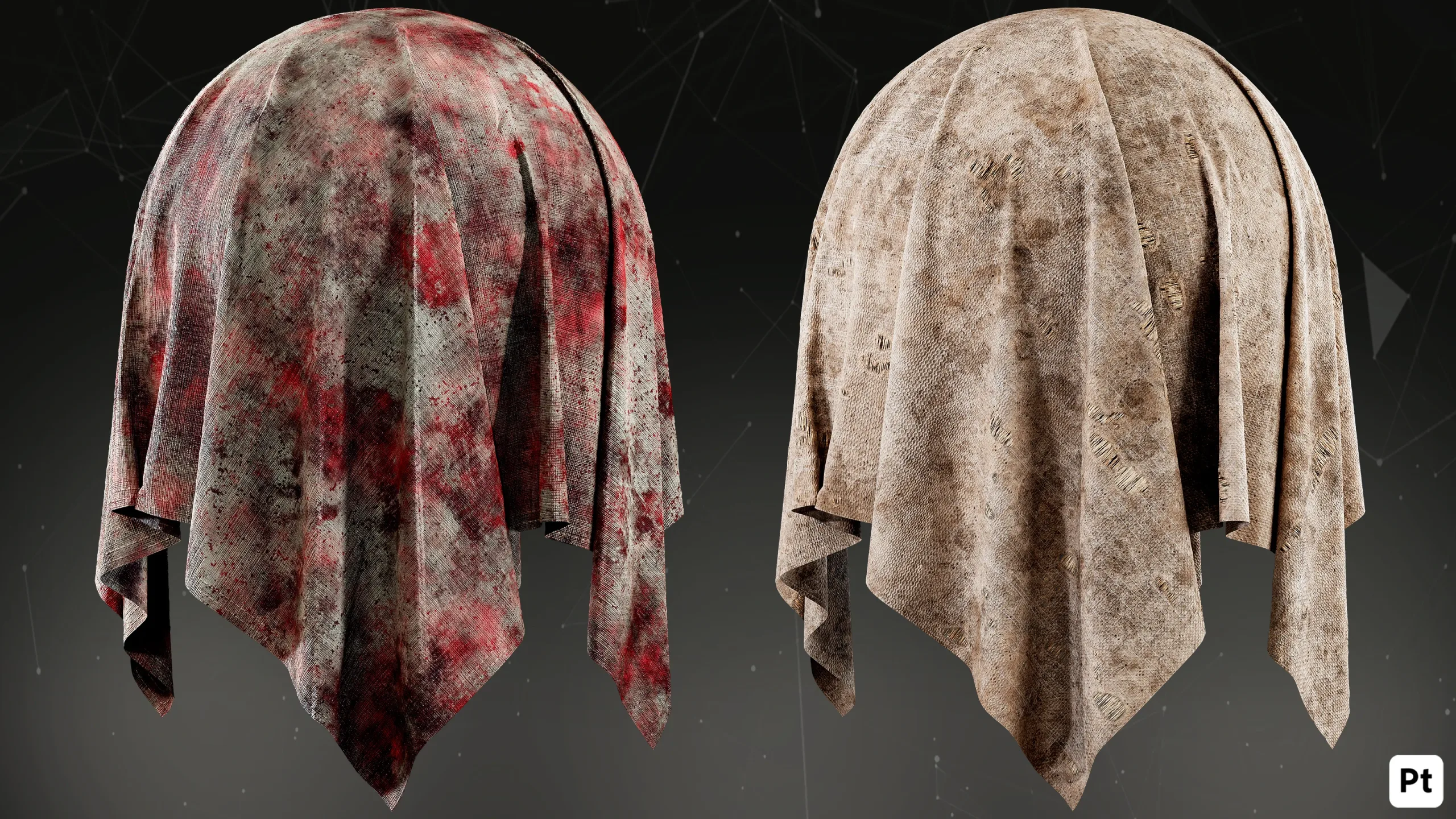 30 Post Apocalyptic Fabric Smart Materials For Substance Painter_vol03