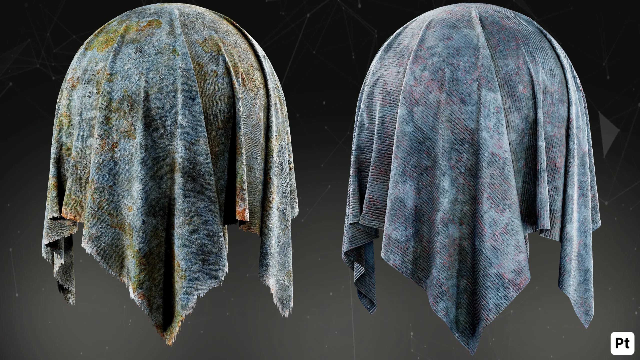 30 Post Apocalyptic Fabric Smart Materials For Substance Painter_vol03