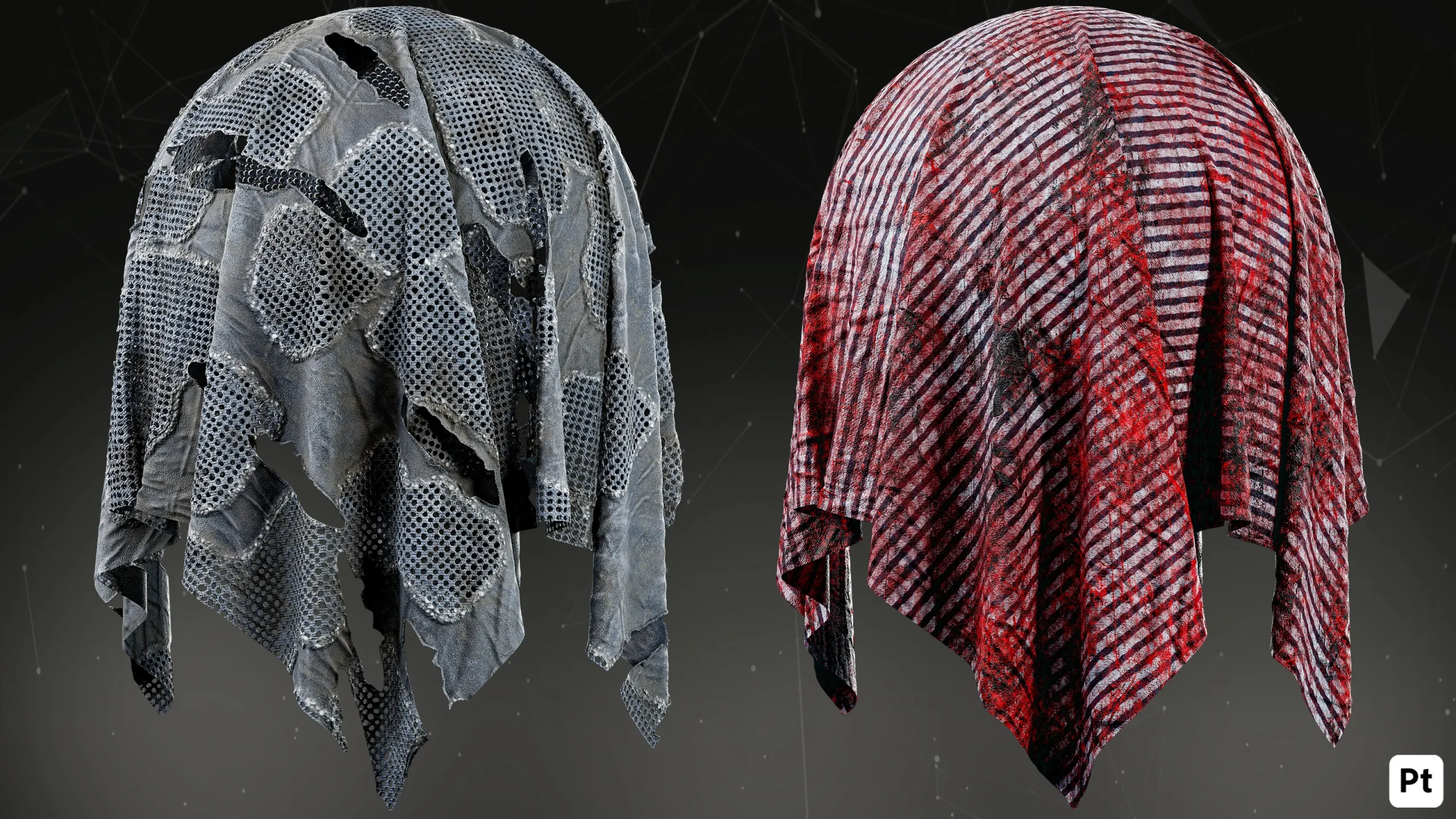 30 Post Apocalyptic Fabric Smart Materials For Substance Painter_vol03