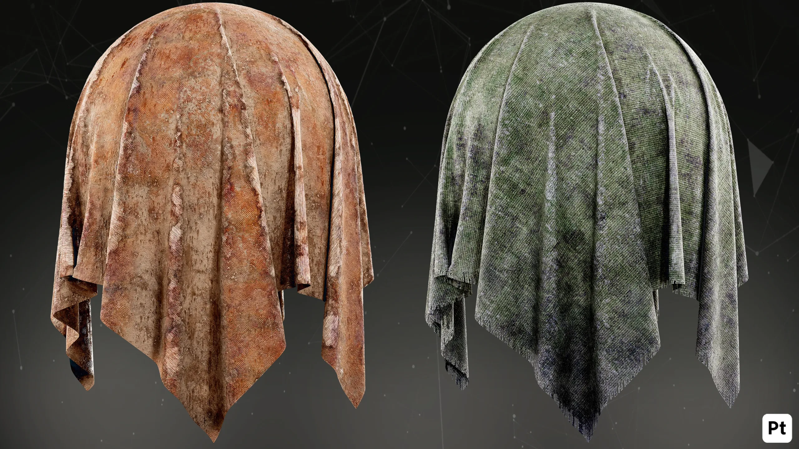 30 Post Apocalyptic Fabric Smart Materials For Substance Painter_vol03