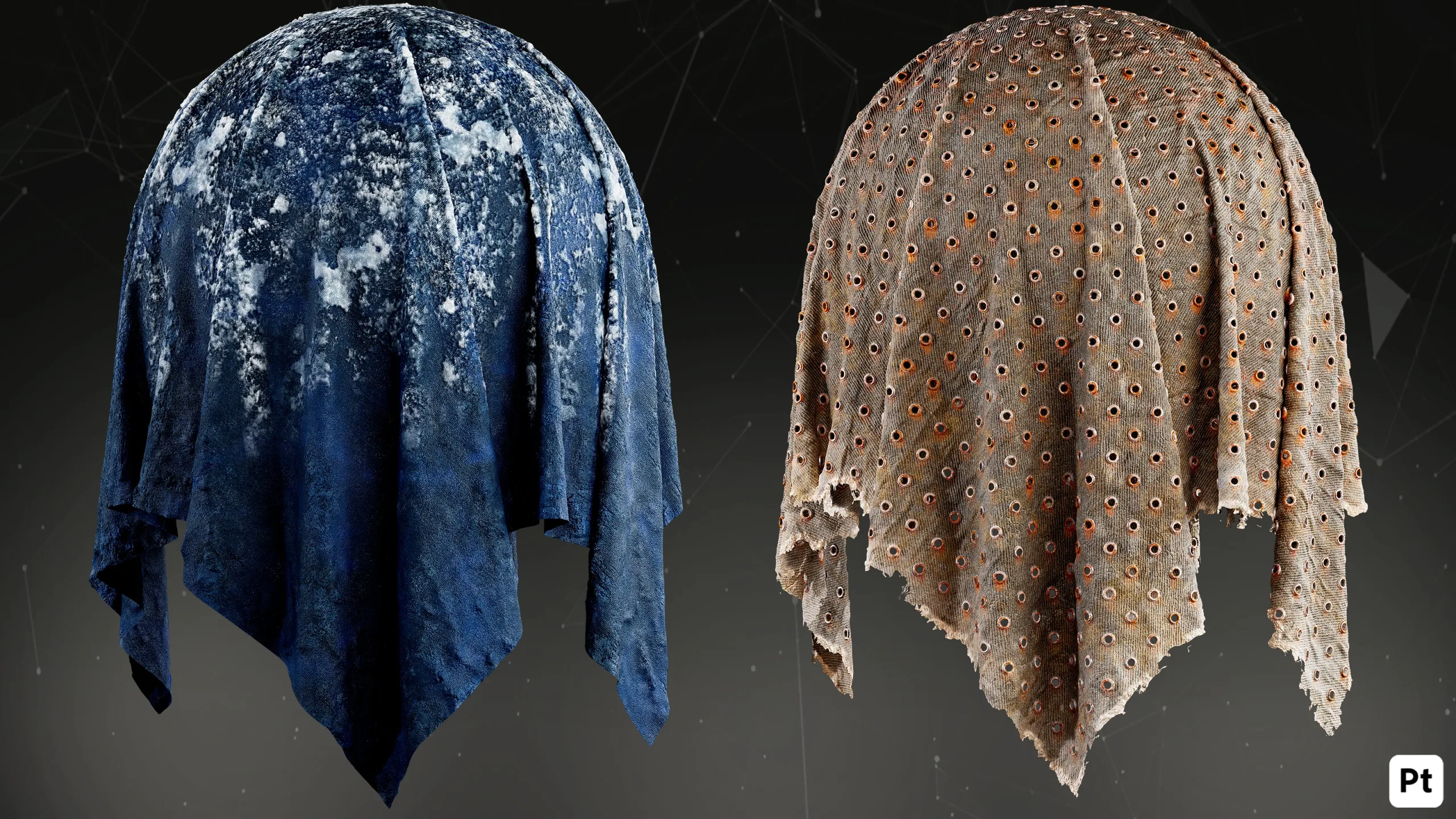 30 Post Apocalyptic Fabric Smart Materials For Substance Painter_vol03