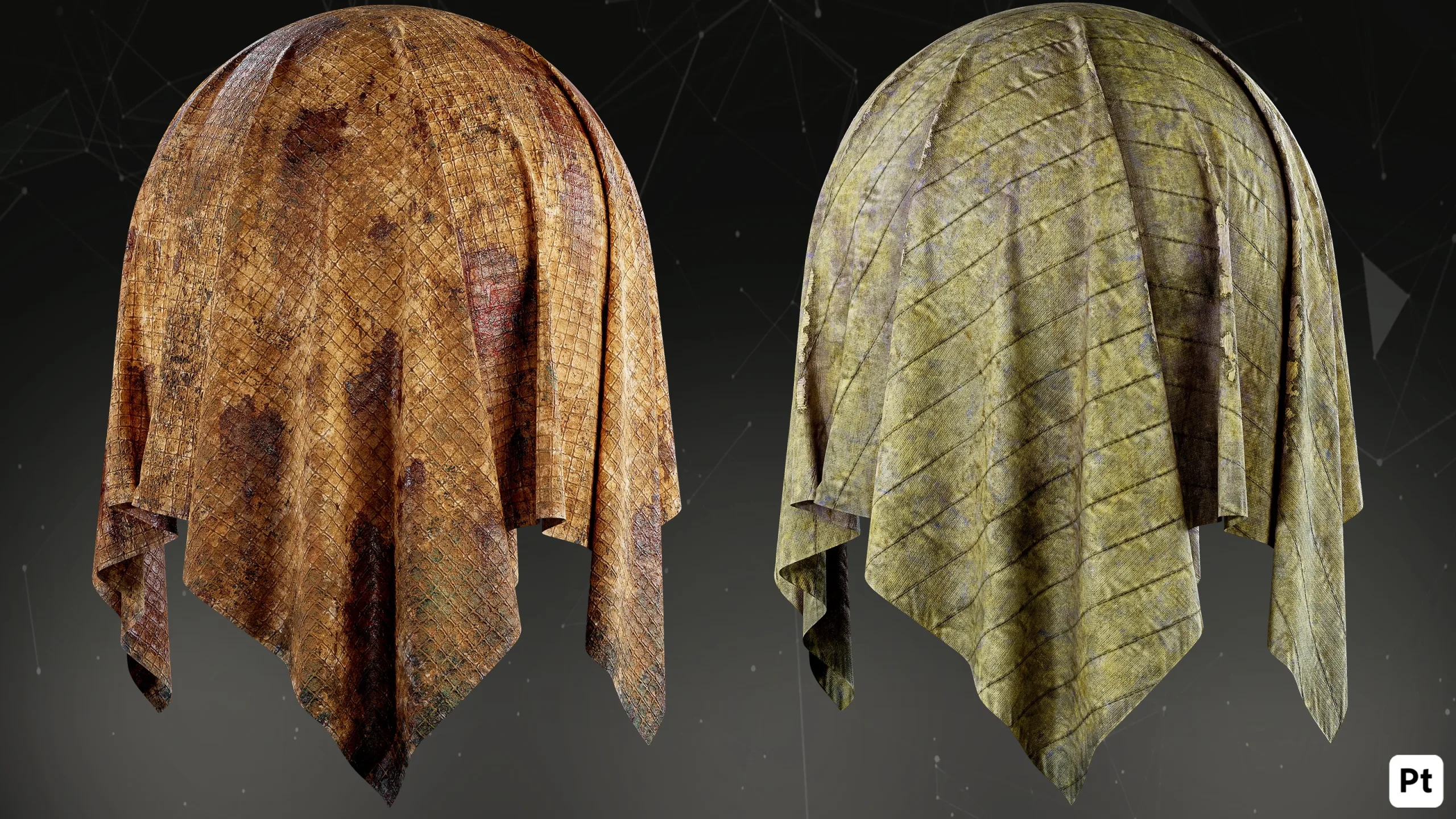 30 Post Apocalyptic Fabric Smart Materials For Substance Painter_vol03