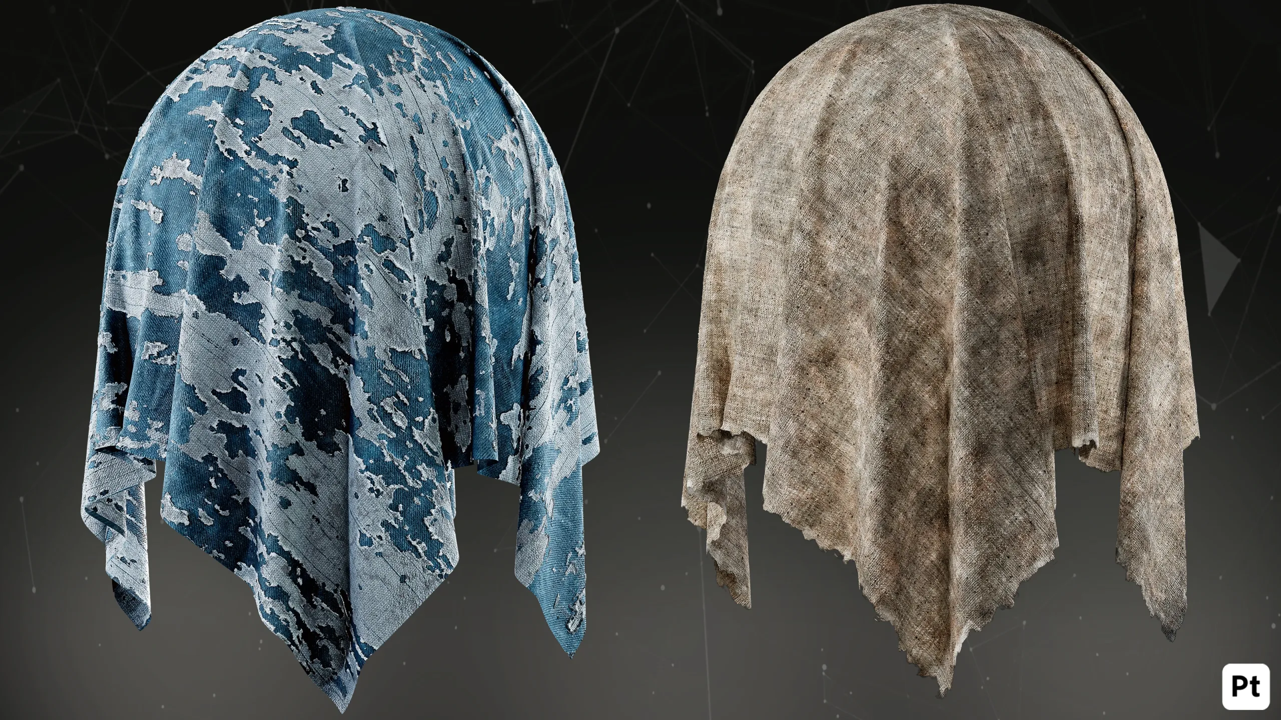 30 Post Apocalyptic Fabric Smart Materials For Substance Painter_vol03