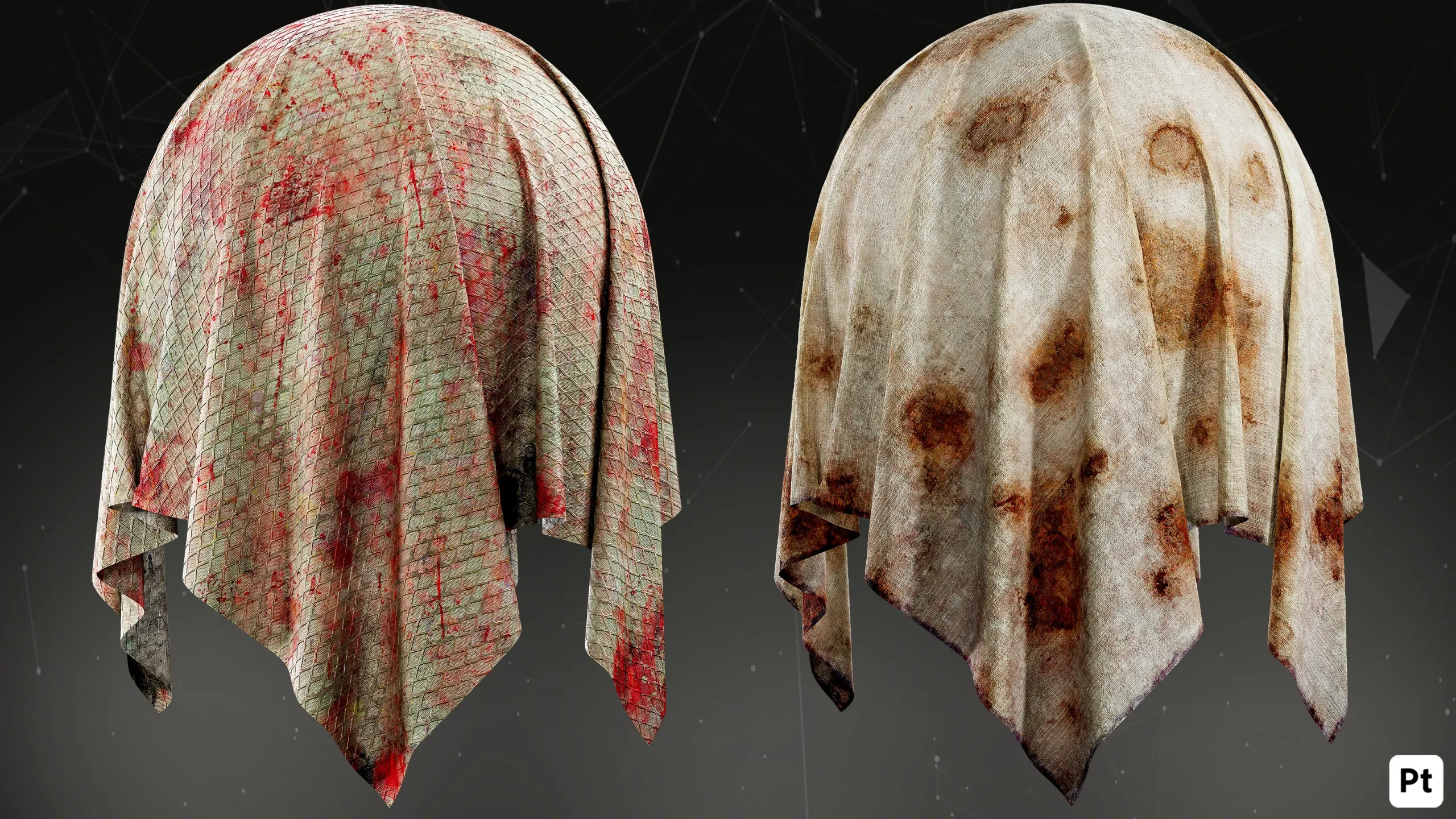 30 Post Apocalyptic Fabric Smart Materials For Substance Painter_vol03