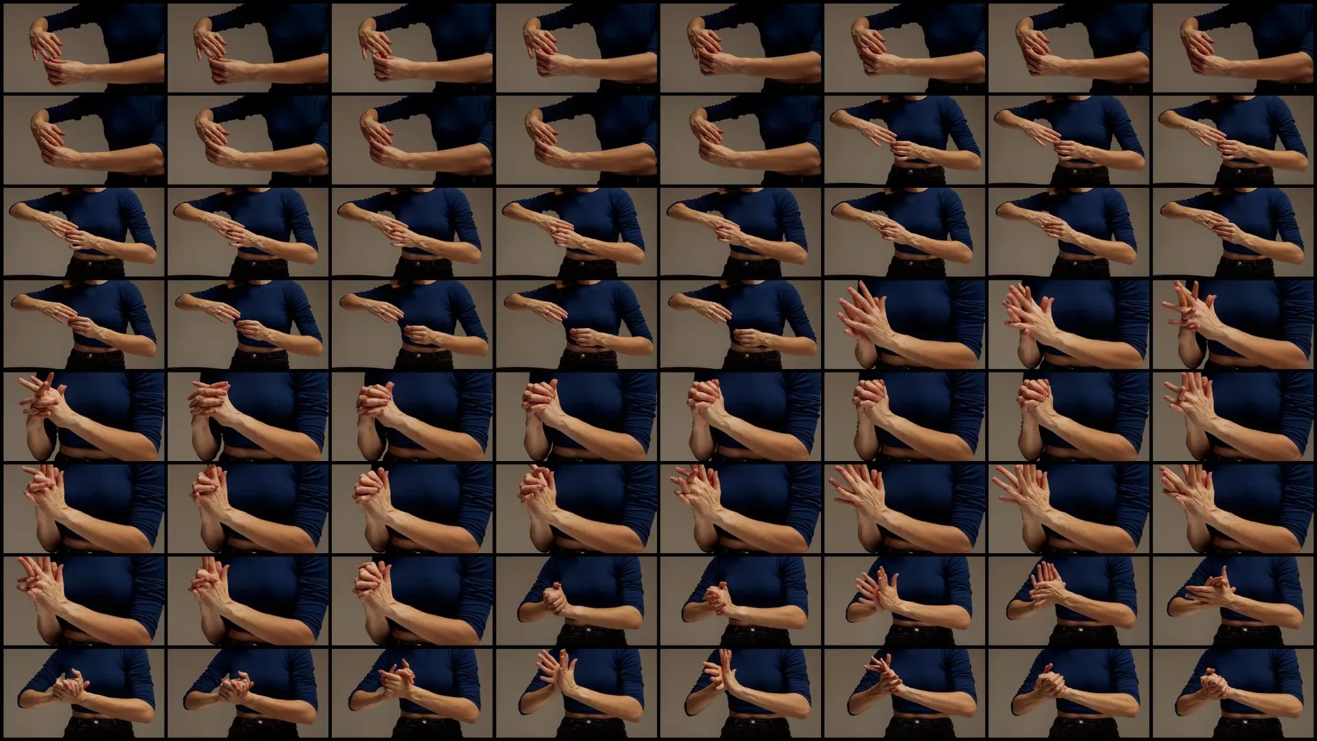 900+ Reference Photos - Female Hand in Motion ( Sequential Movement )