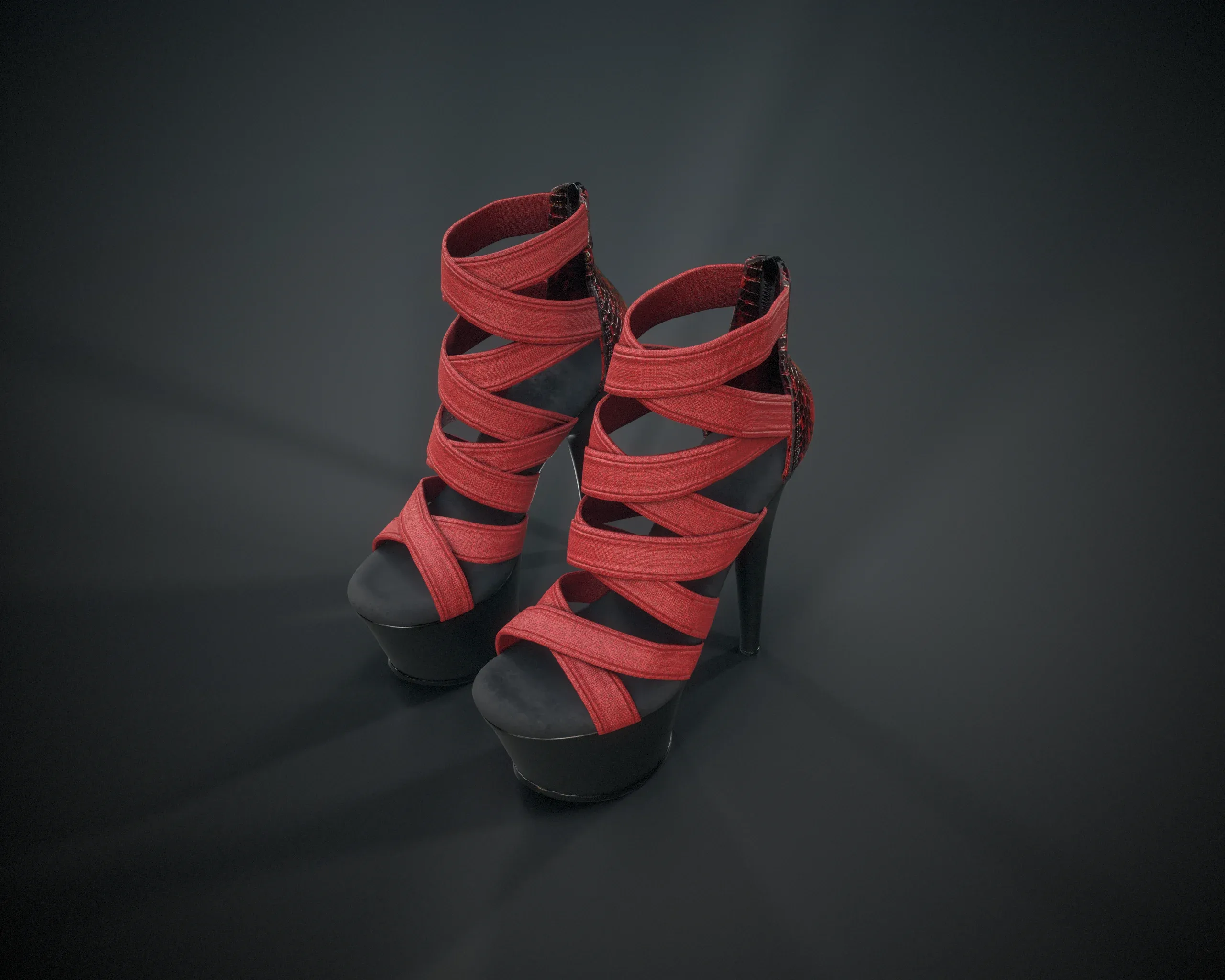 Banded Platform Stiletto Shoes 2