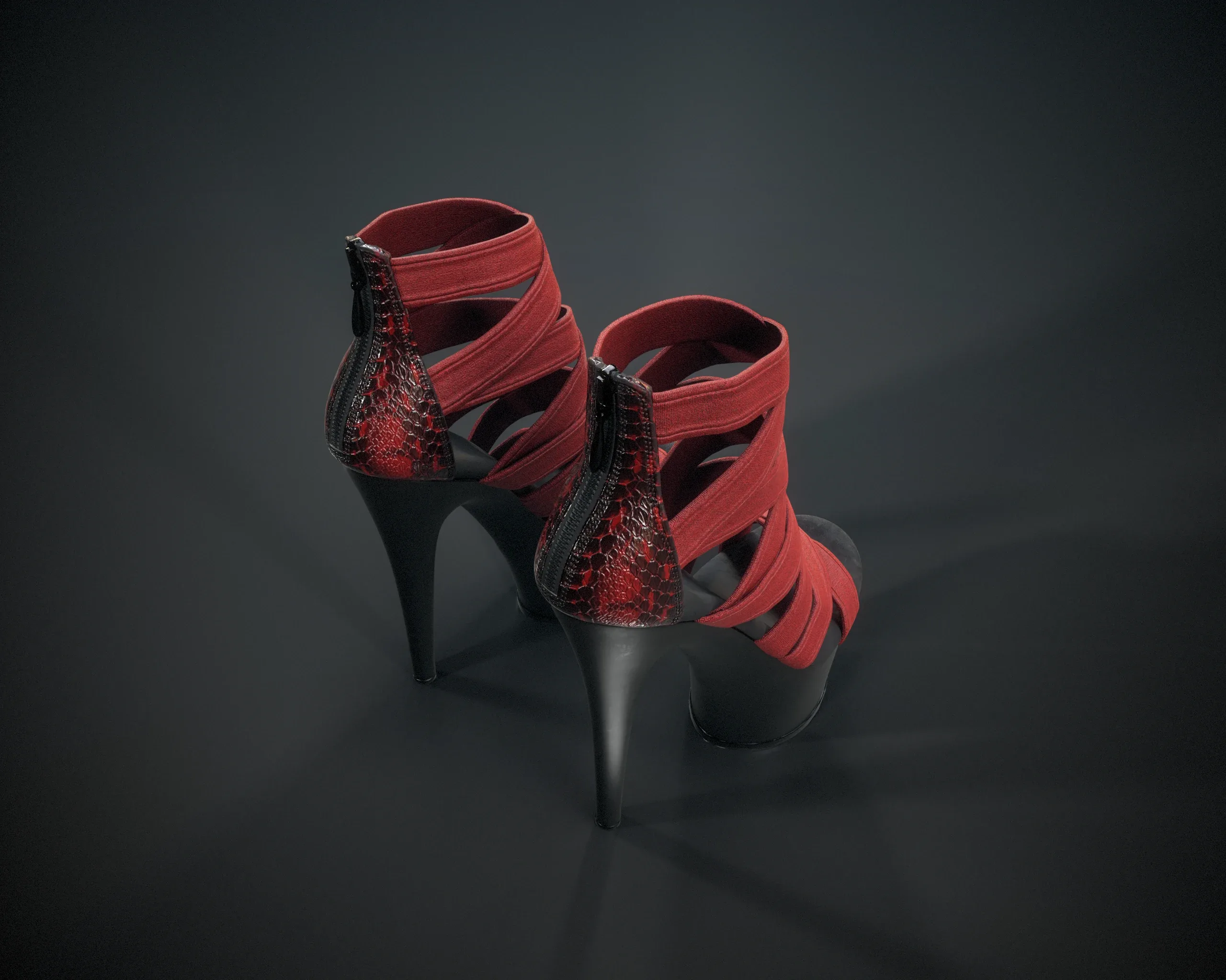 Banded Platform Stiletto Shoes 2