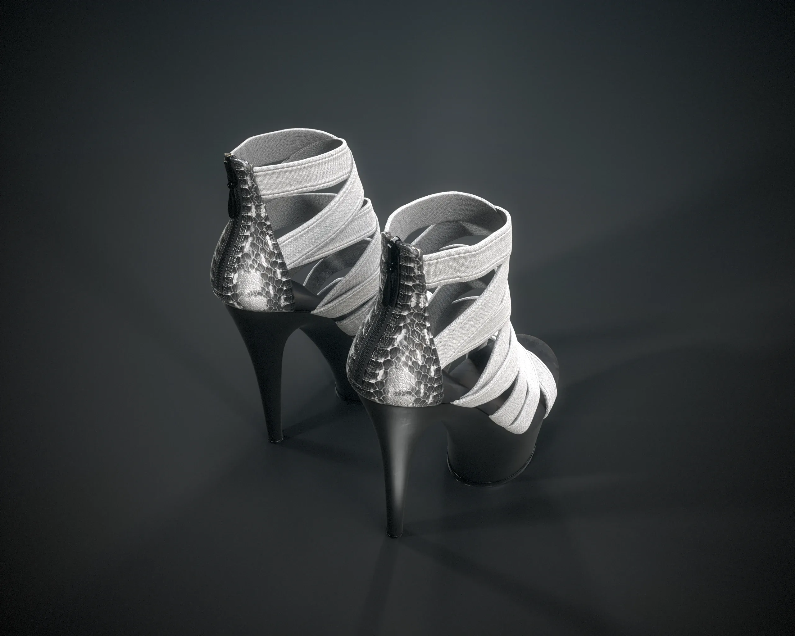 Banded Platform Stiletto Shoes 2