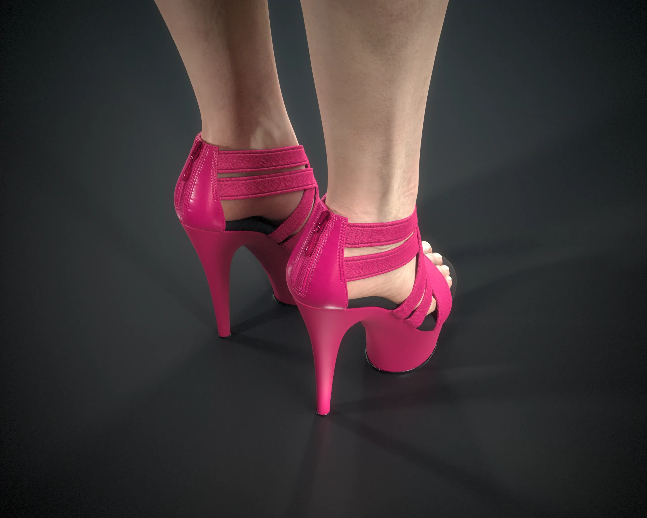 Banded Platform Stiletto Shoes 3