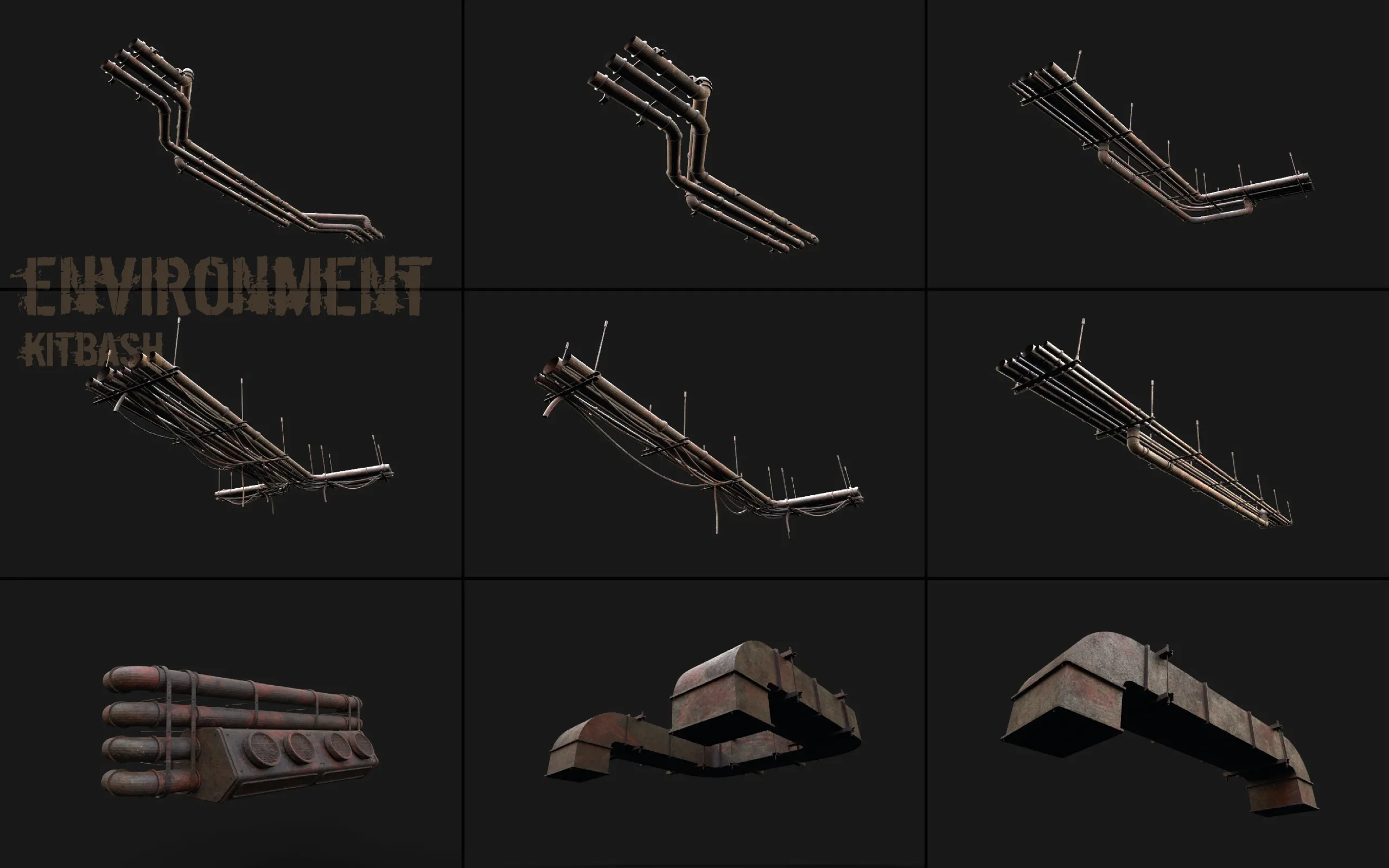 70+environment kitbash