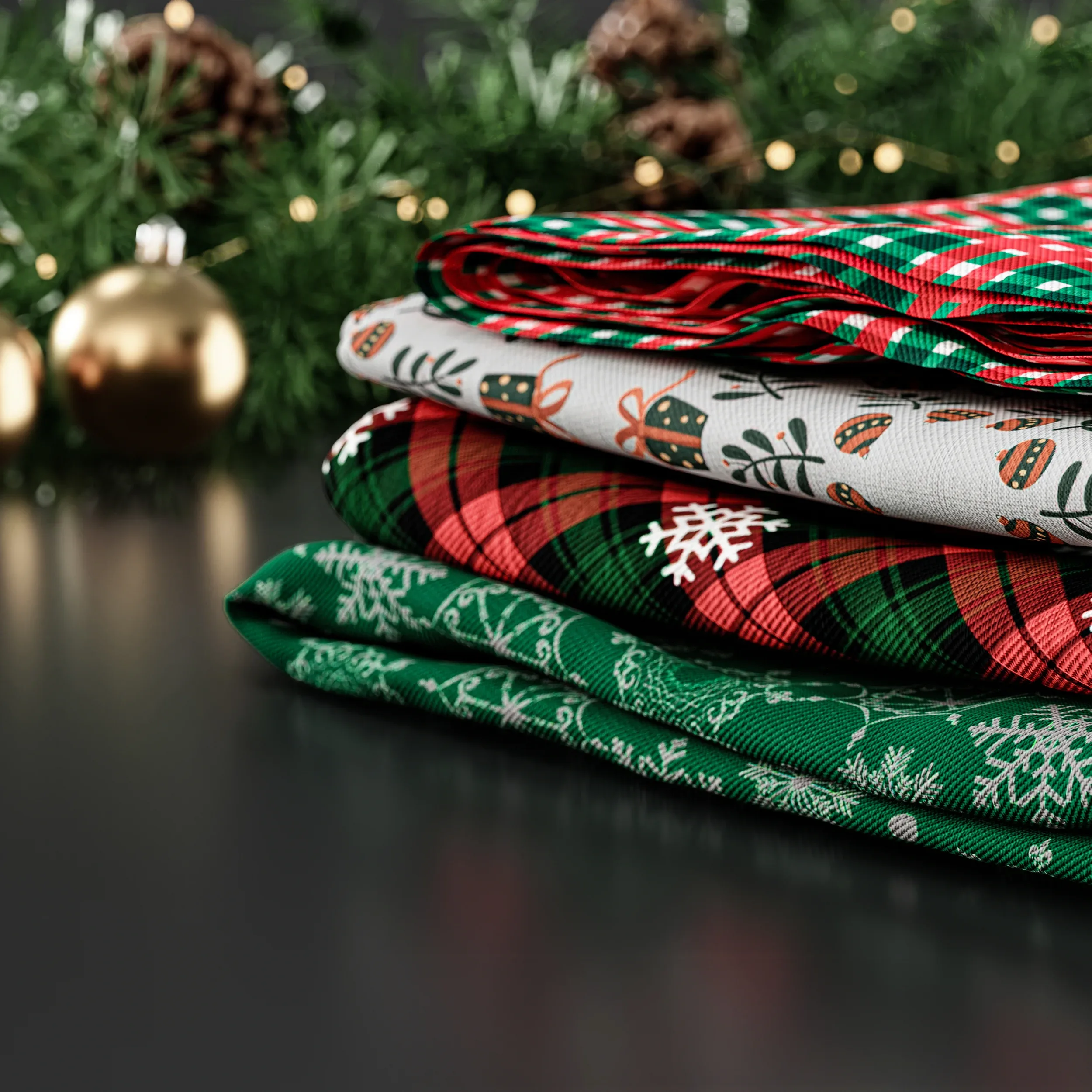 70 Christmas-Winter Fabric Material_Sbsar Vol.14