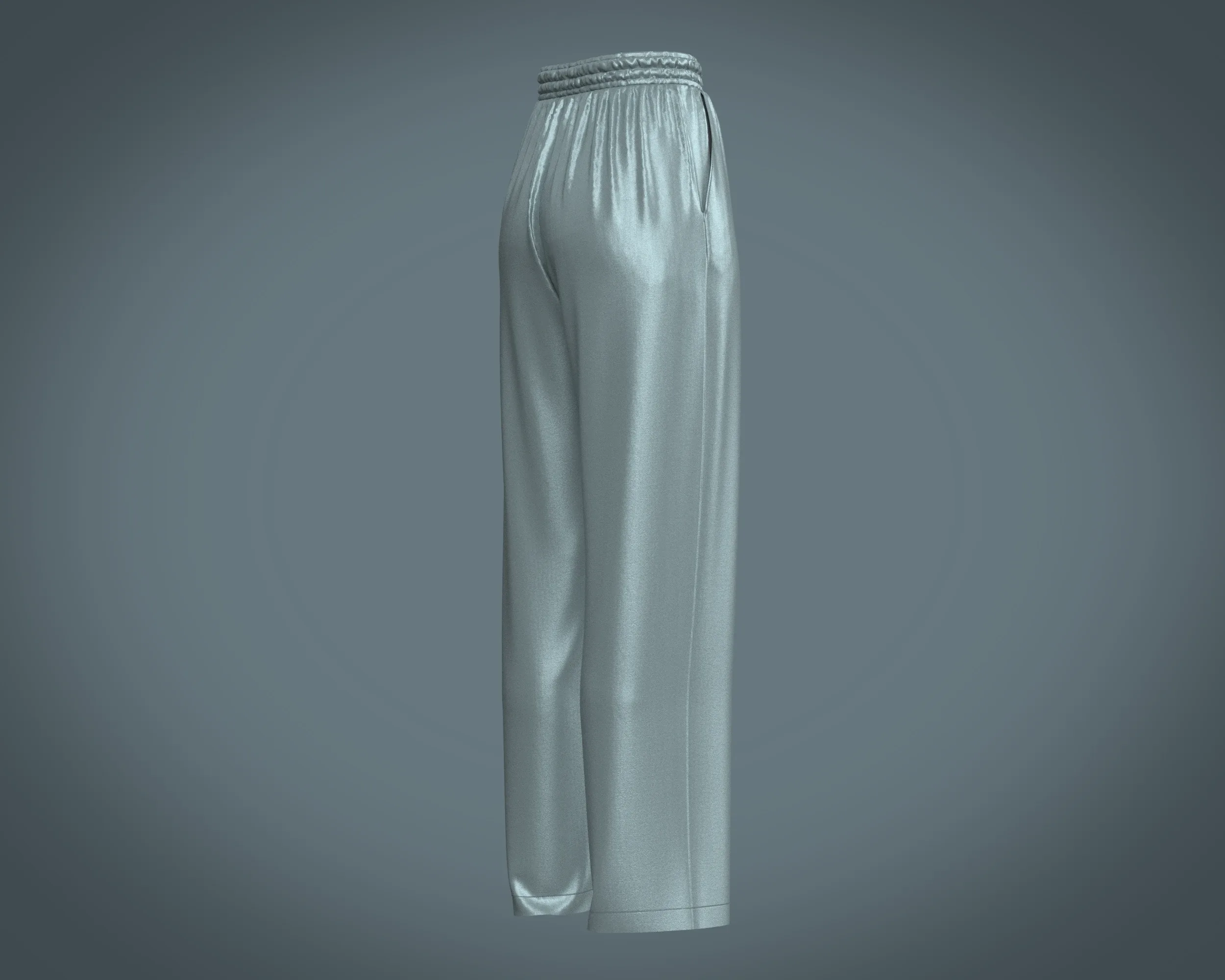 Ladies Silk Jogger | Marvelous / Clo3d / obj / fbx