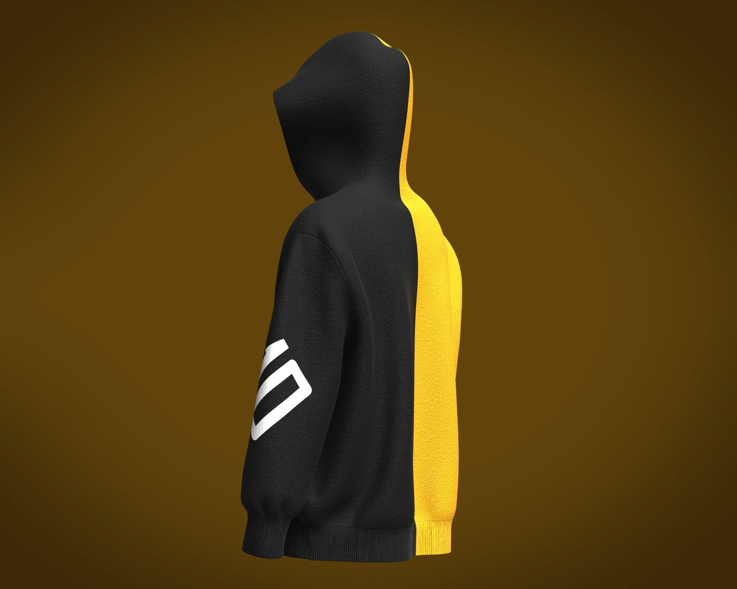 Mens Sports Hoodie | Marvelous / Clo3d / obj / fbx