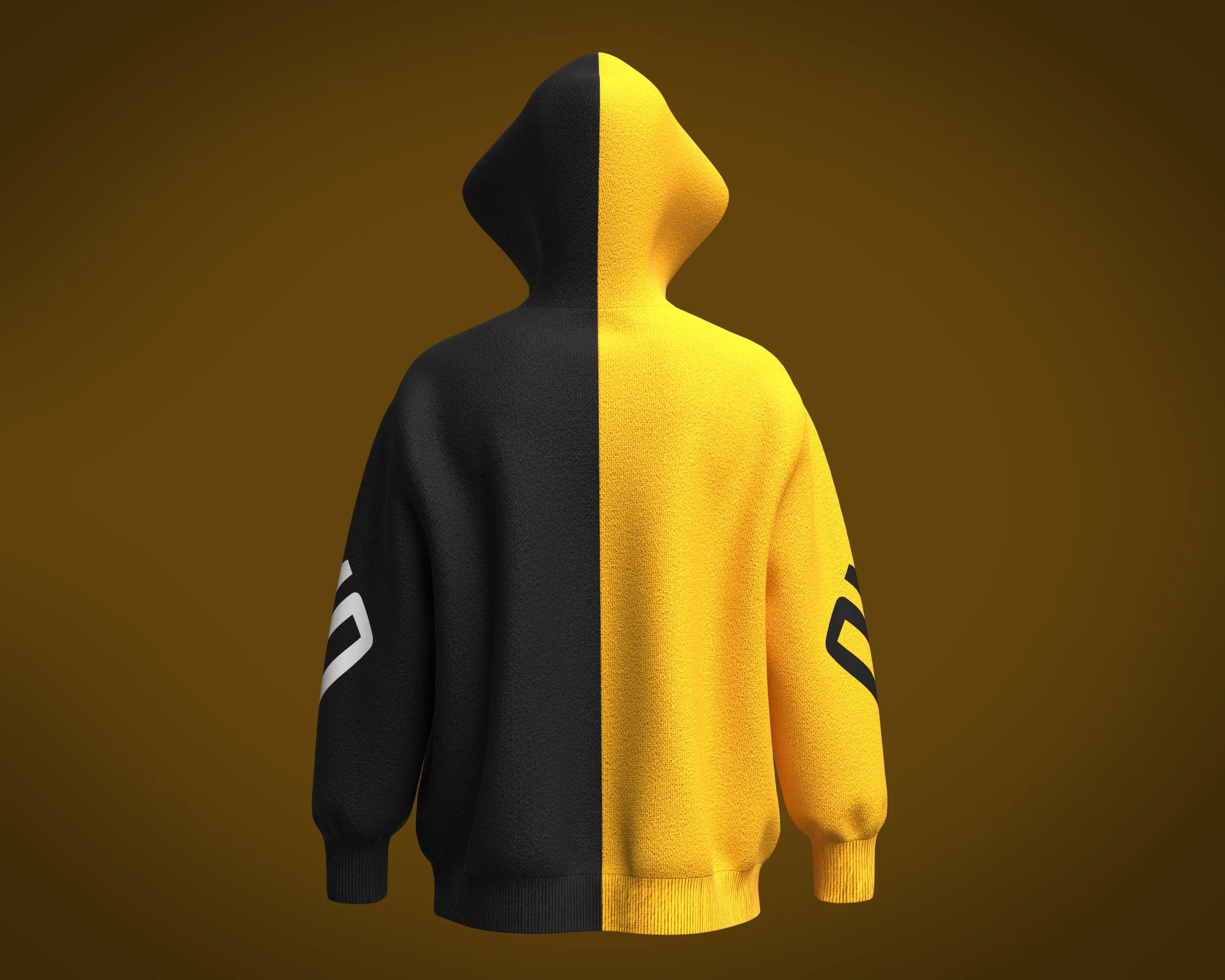 Mens Sports Hoodie | Marvelous / Clo3d / obj / fbx