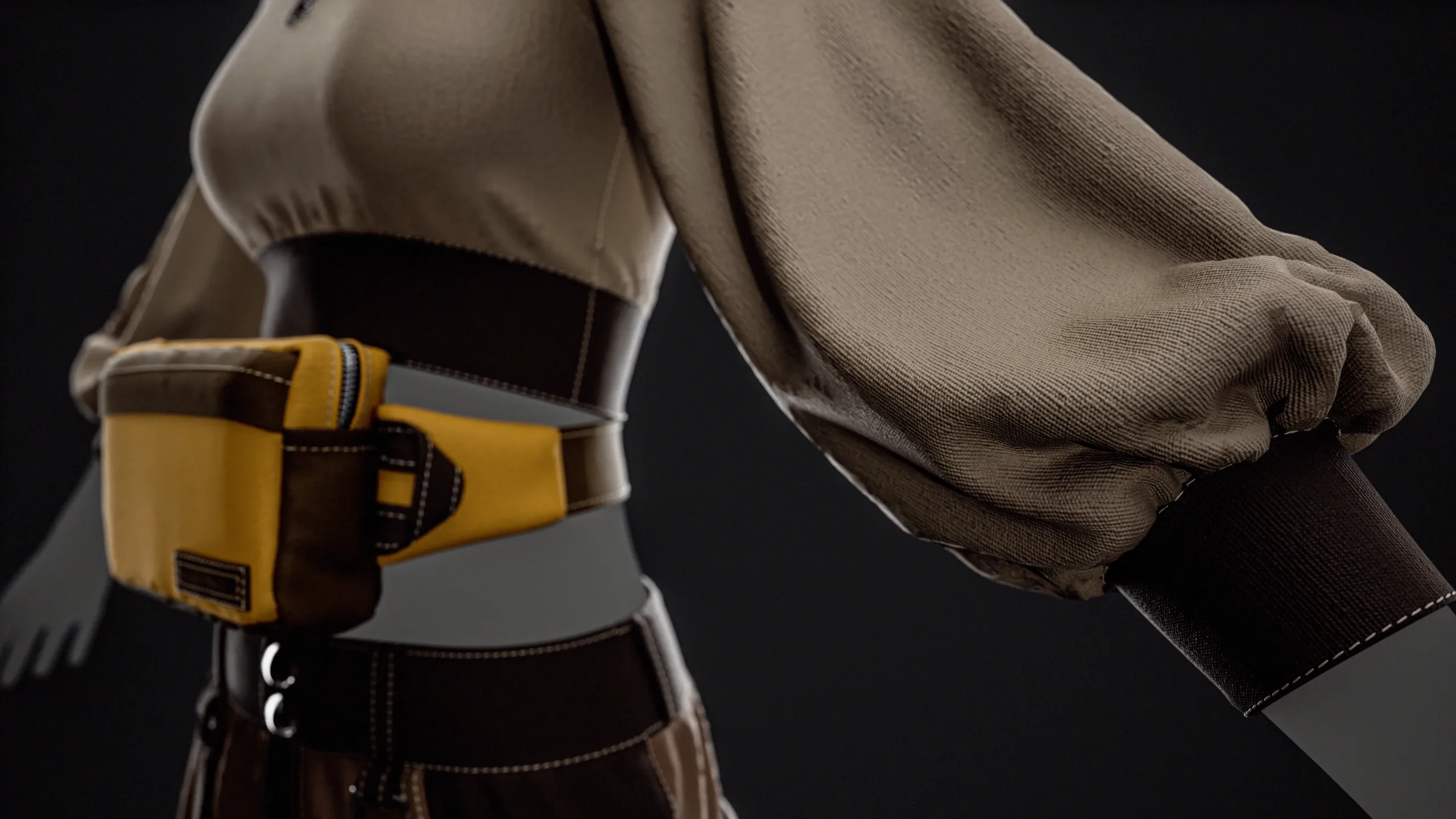 Hoods Costume + Clo3D/Marvelous + Video Tutorial + ZPRJ + OBJ + UV+ Texture Vol.02